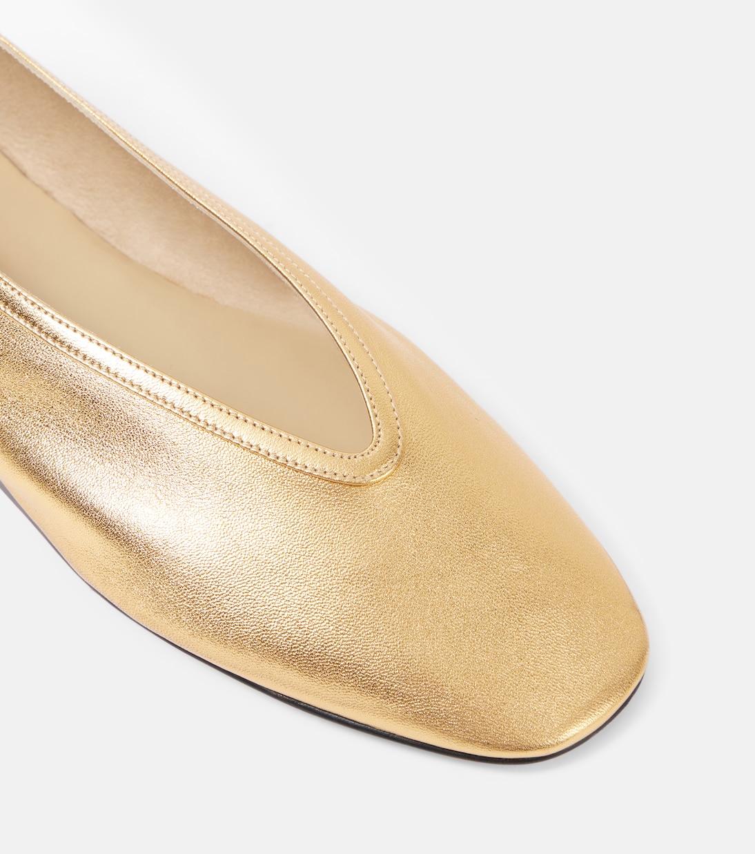 Ballerine Luna in pelle metallizzata | Le Monde Béryl