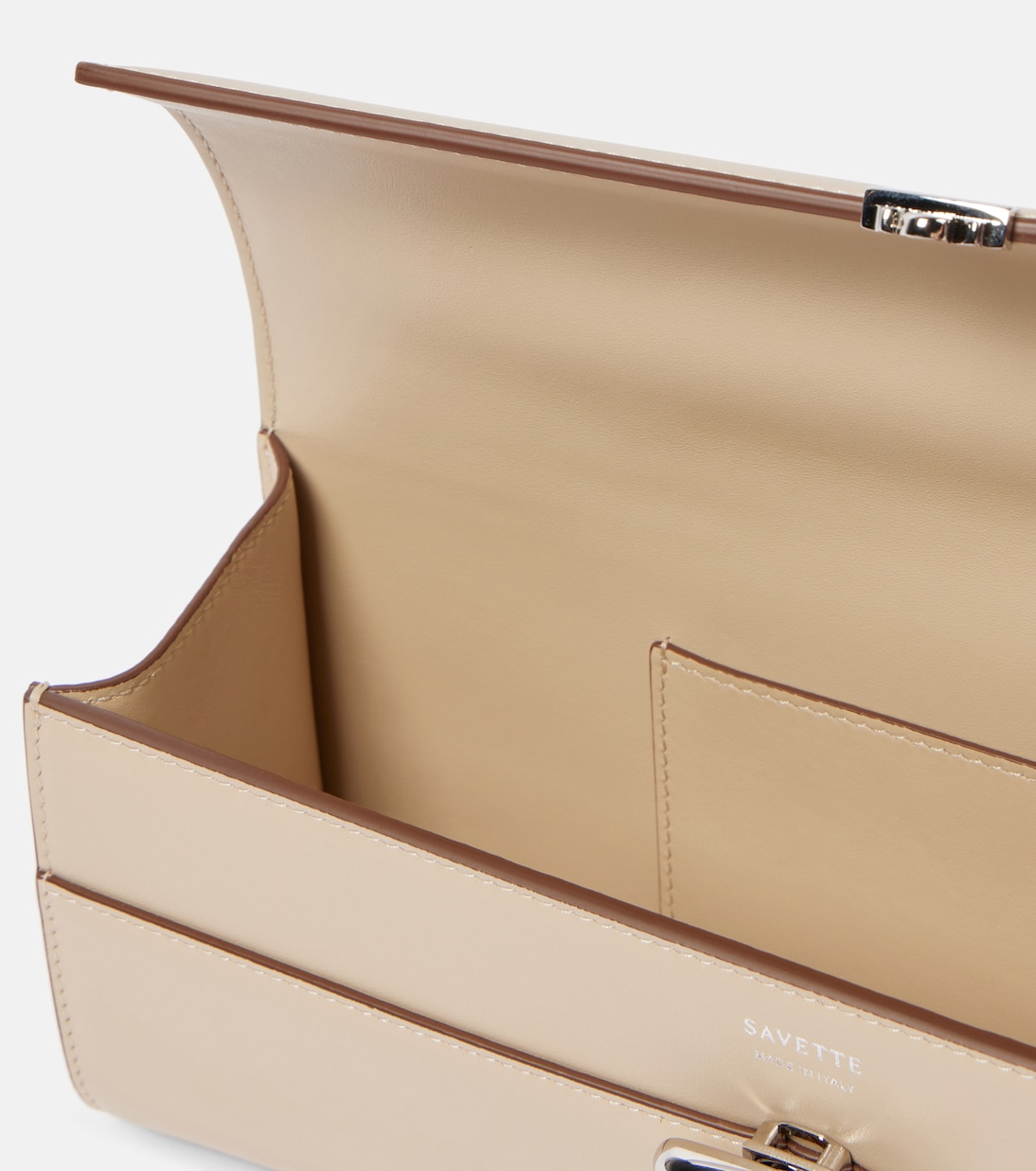 Sac Symmetry Pochette Slim en cuir | Savette