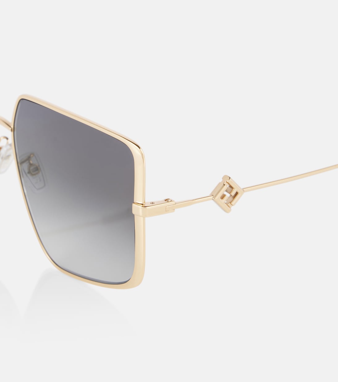 Occhiali da sole FENDI Quadrati per Giovani Stile Italiano