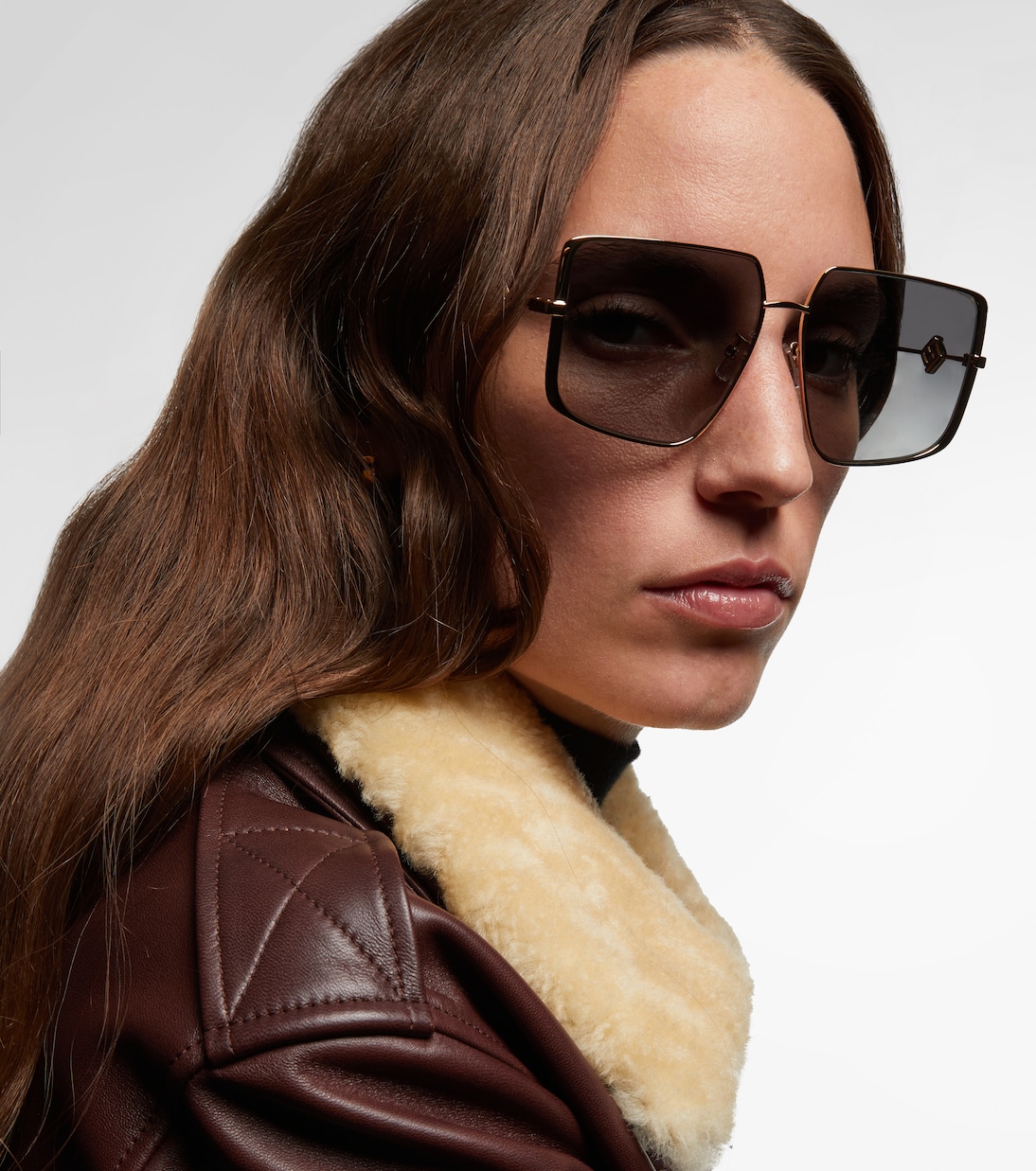 Lunettes de soleil carrées | Fendi
