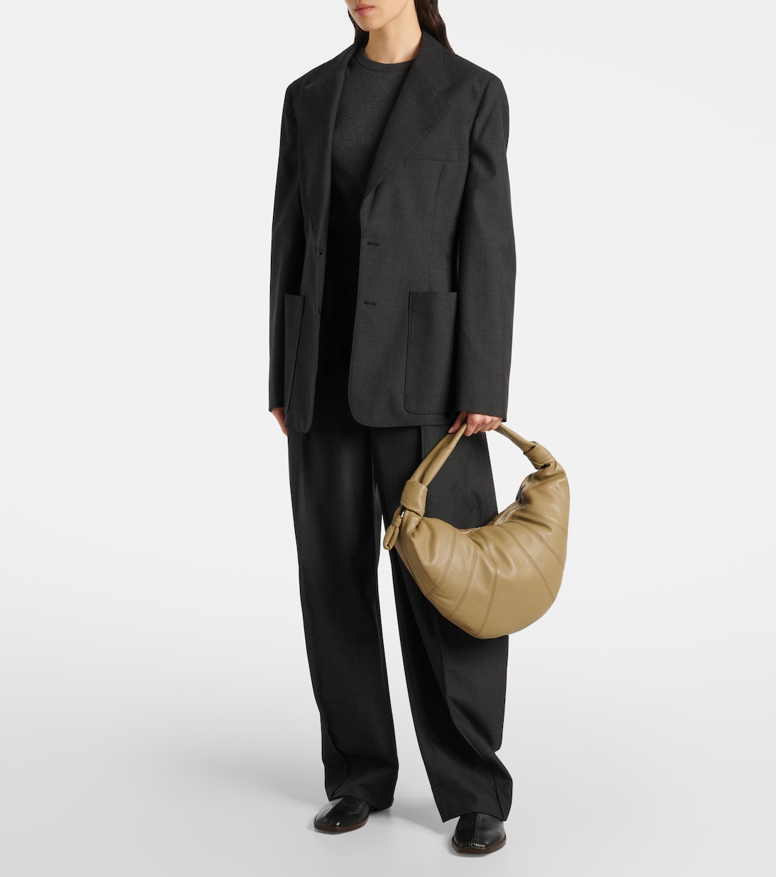 Sac Fortune Croissant en cuir | Lemaire