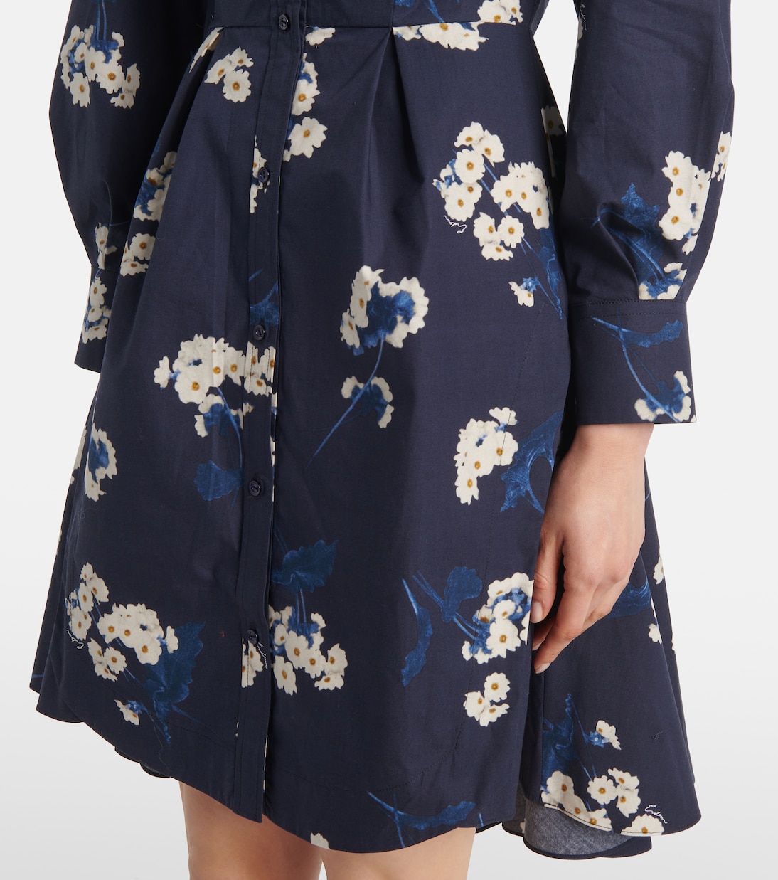 Abito chemisier in cotone | Erdem