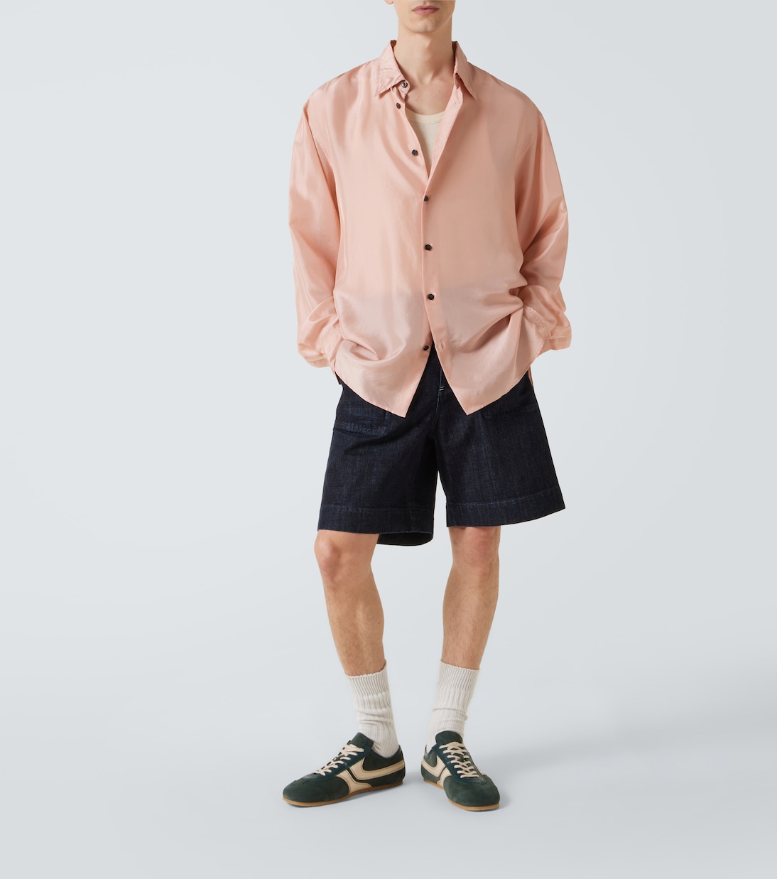Baskets en daim et cuir | Dries Van Noten