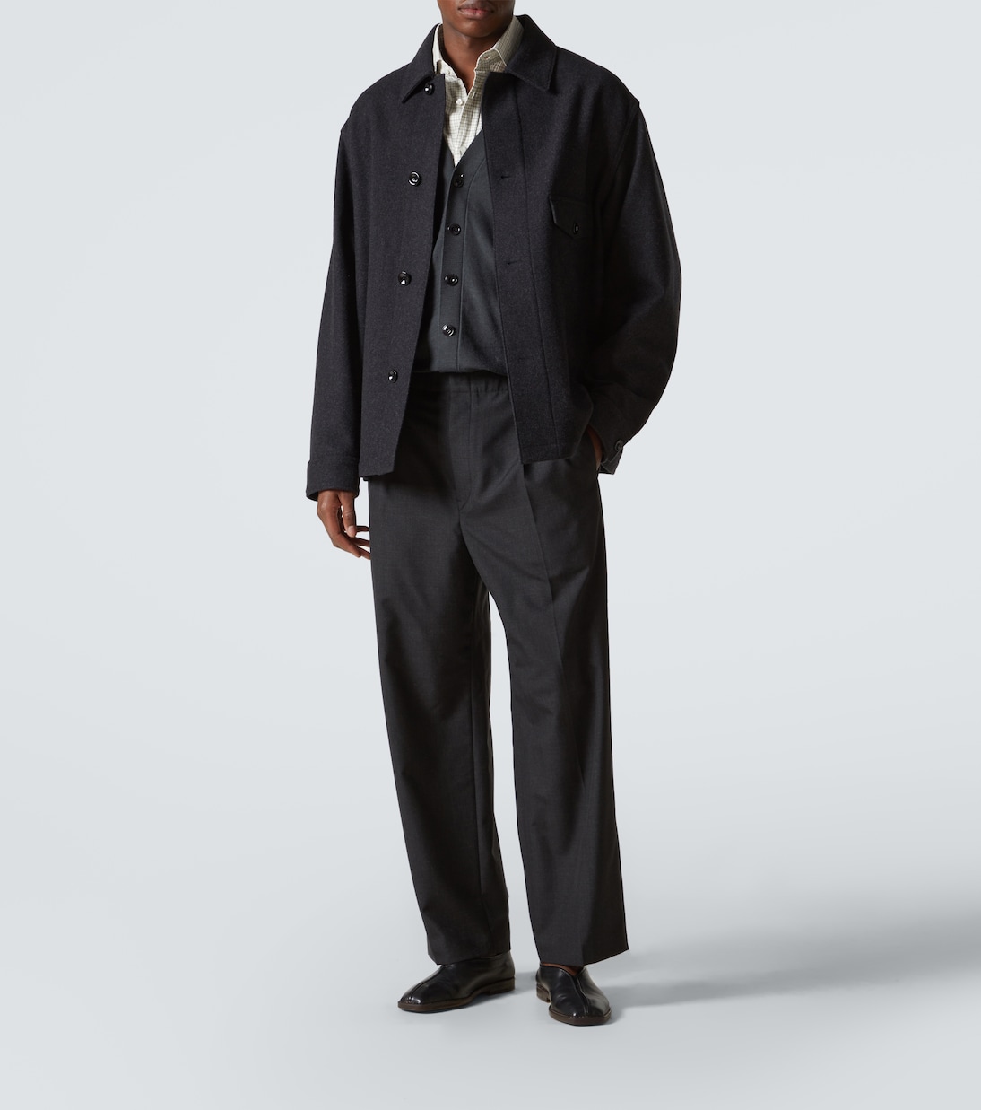 Twisted wool-blend cardigan | Lemaire
