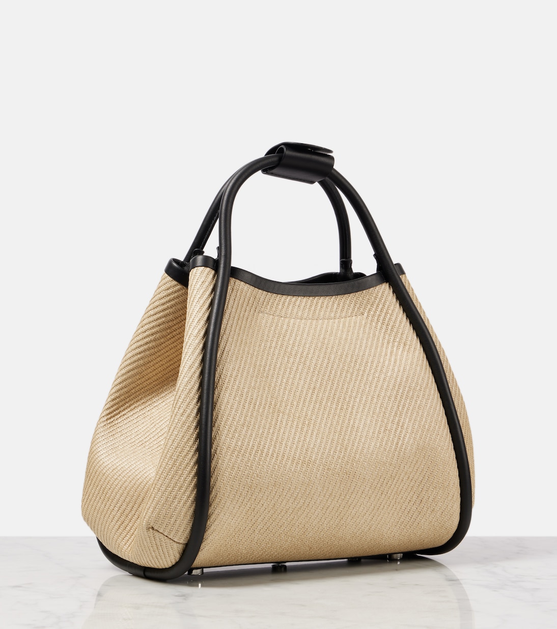 Tote Marine Small mit Leder | Max Mara