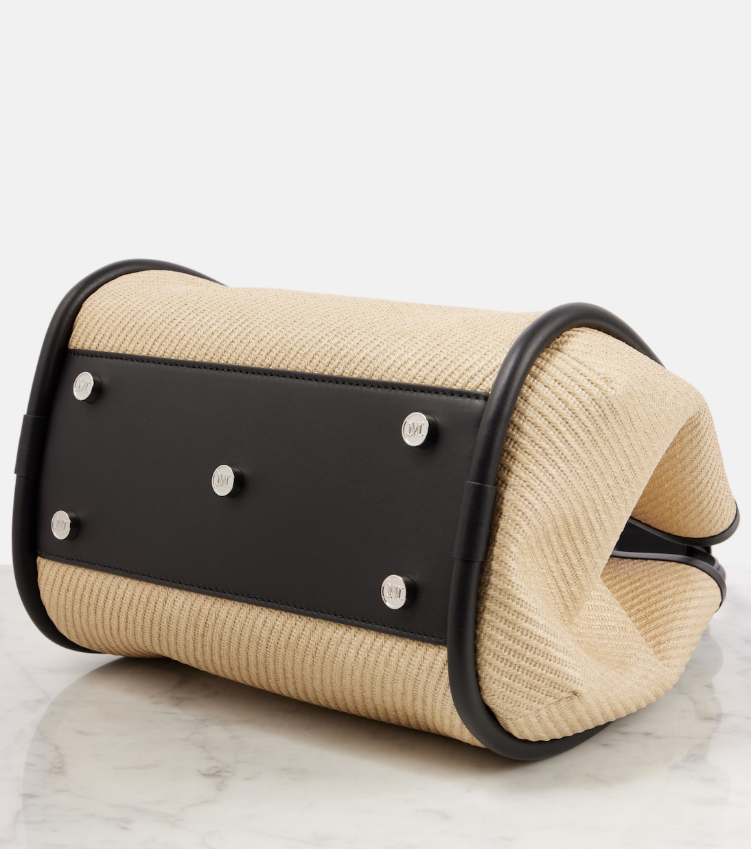 Tote Marine Small mit Leder | Max Mara