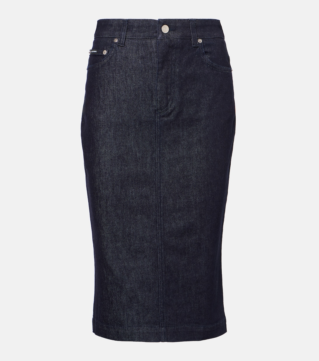 Falda midi de denim | Dolce&Gabbana