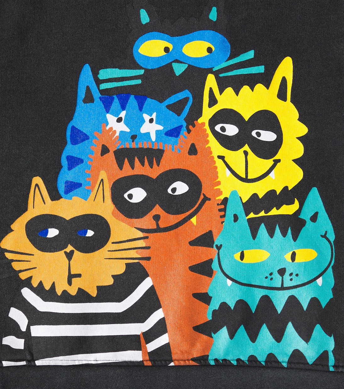 Printed cotton jersey sweatshirt | Stella McCartney Kids