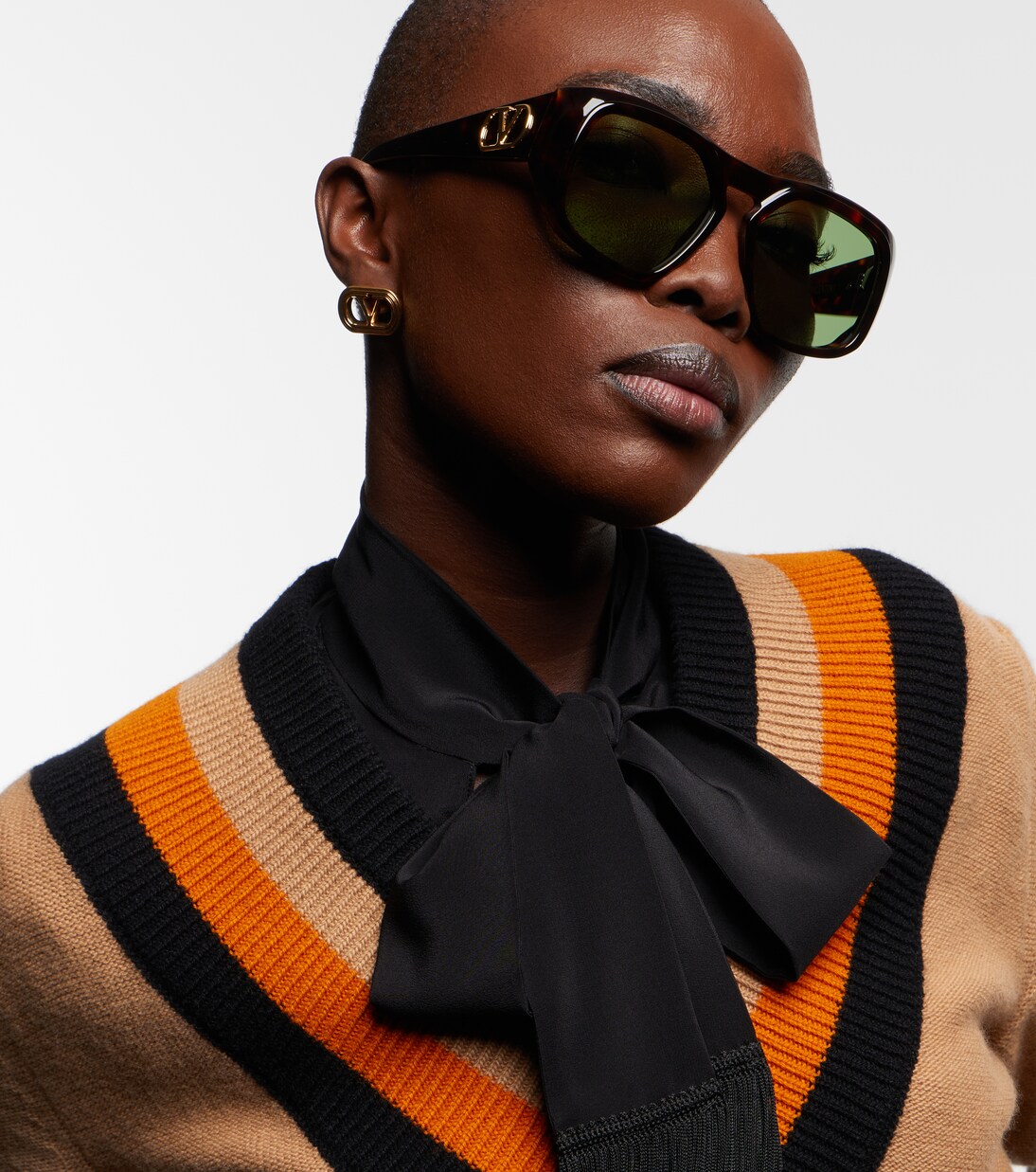 Lunettes de soleil VLogo carrées  | Valentino