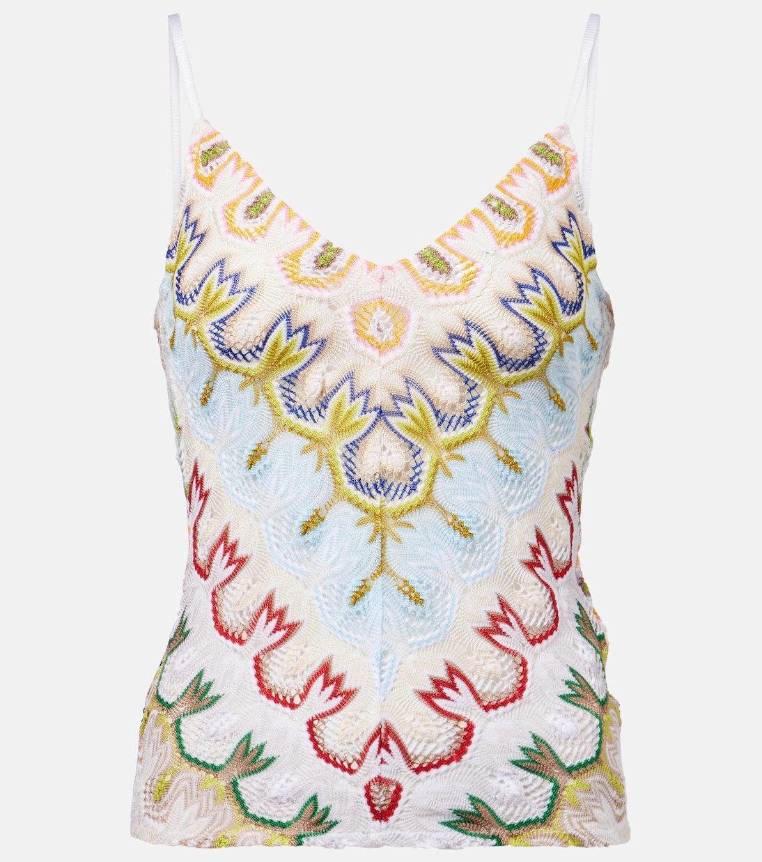 Embroidered tank top | Missoni