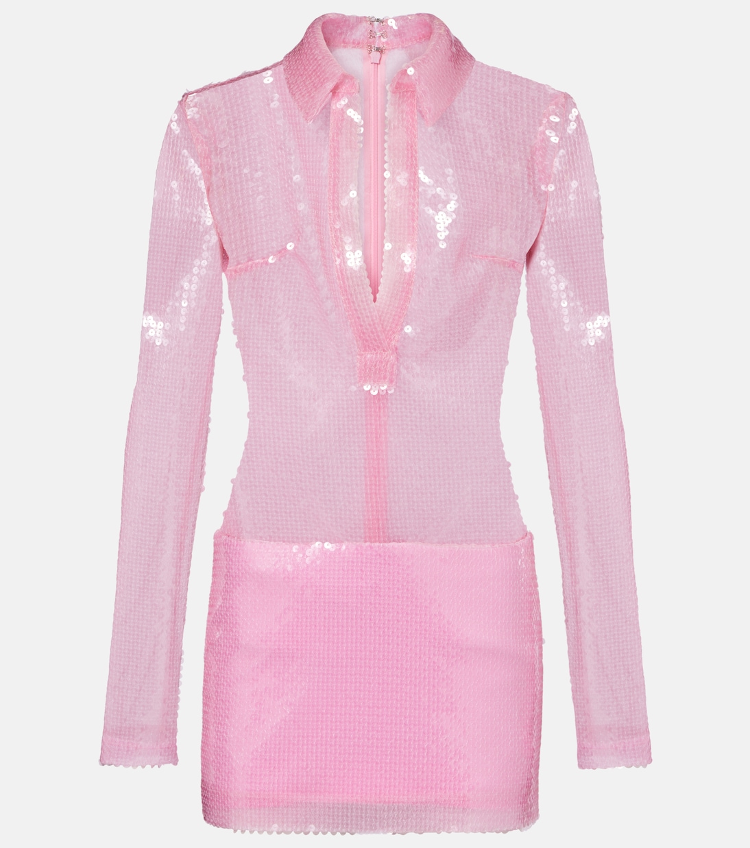 Sequined polo dress | David Koma