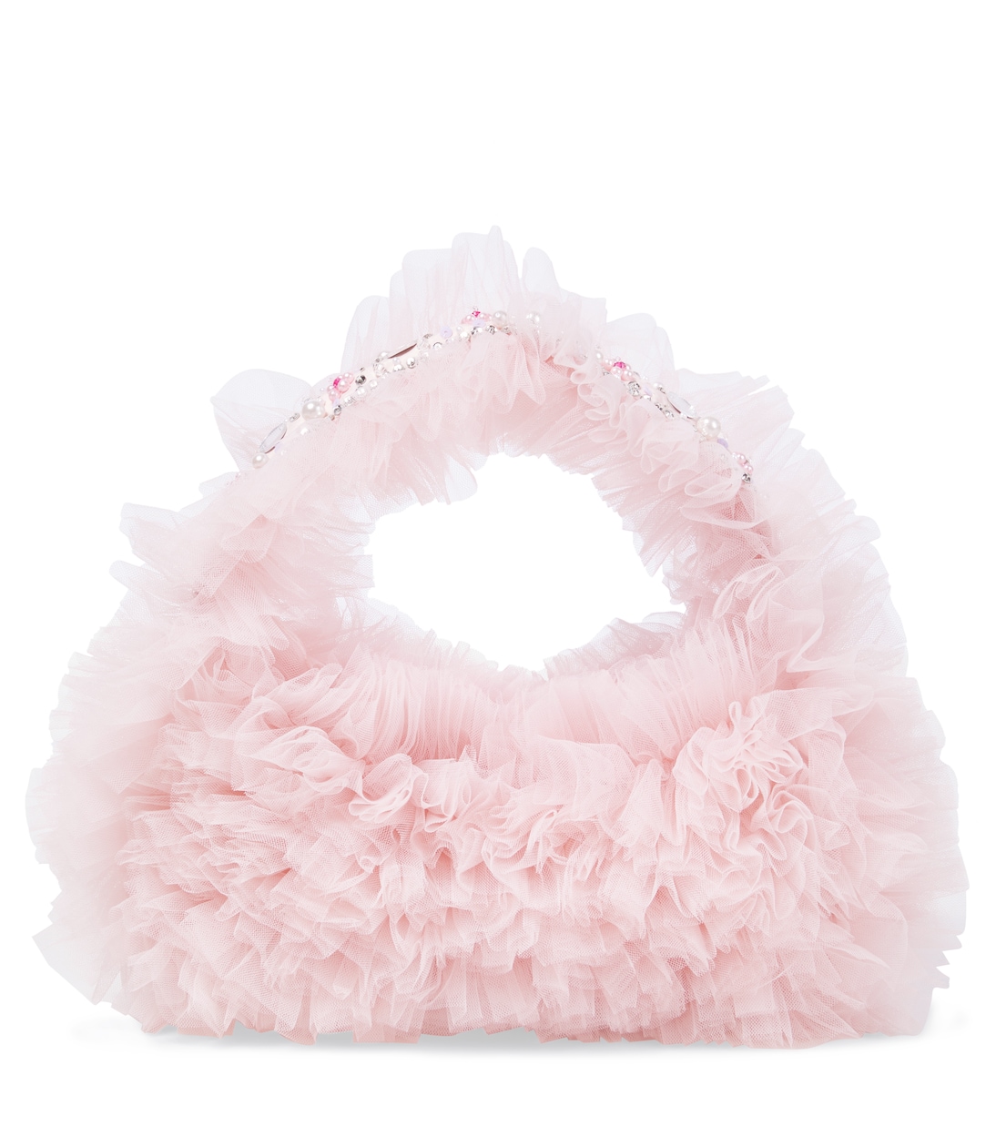 Borsa a spalla Arcadia in tulle con cristalli | Tutu Du Monde