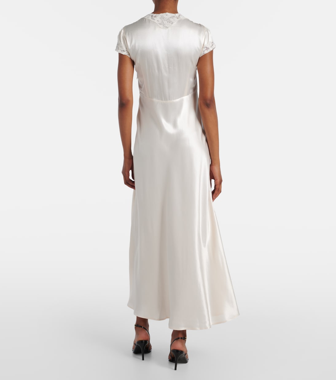 Bridal Amari satin gown | Rixo