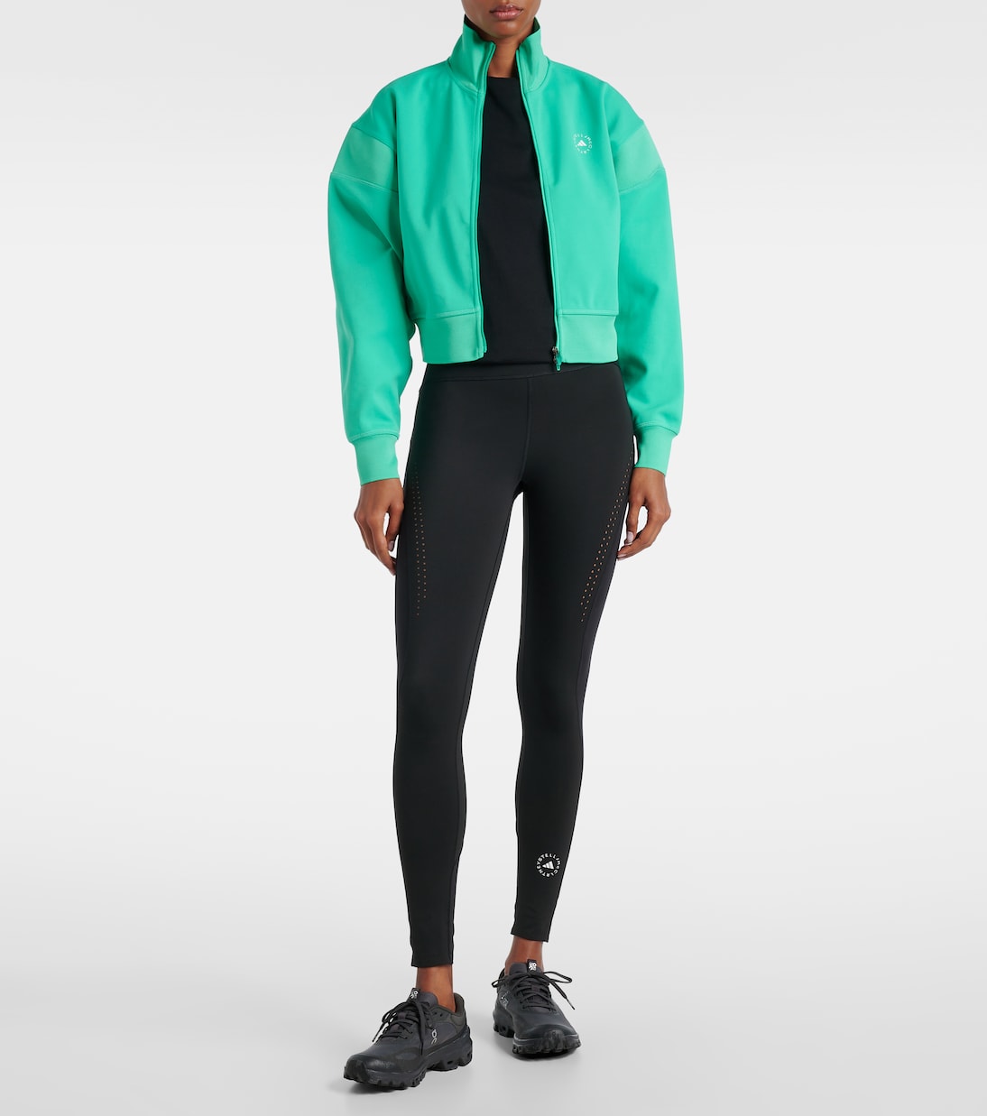 Veste raccourcie à logo | Adidas by Stella McCartney