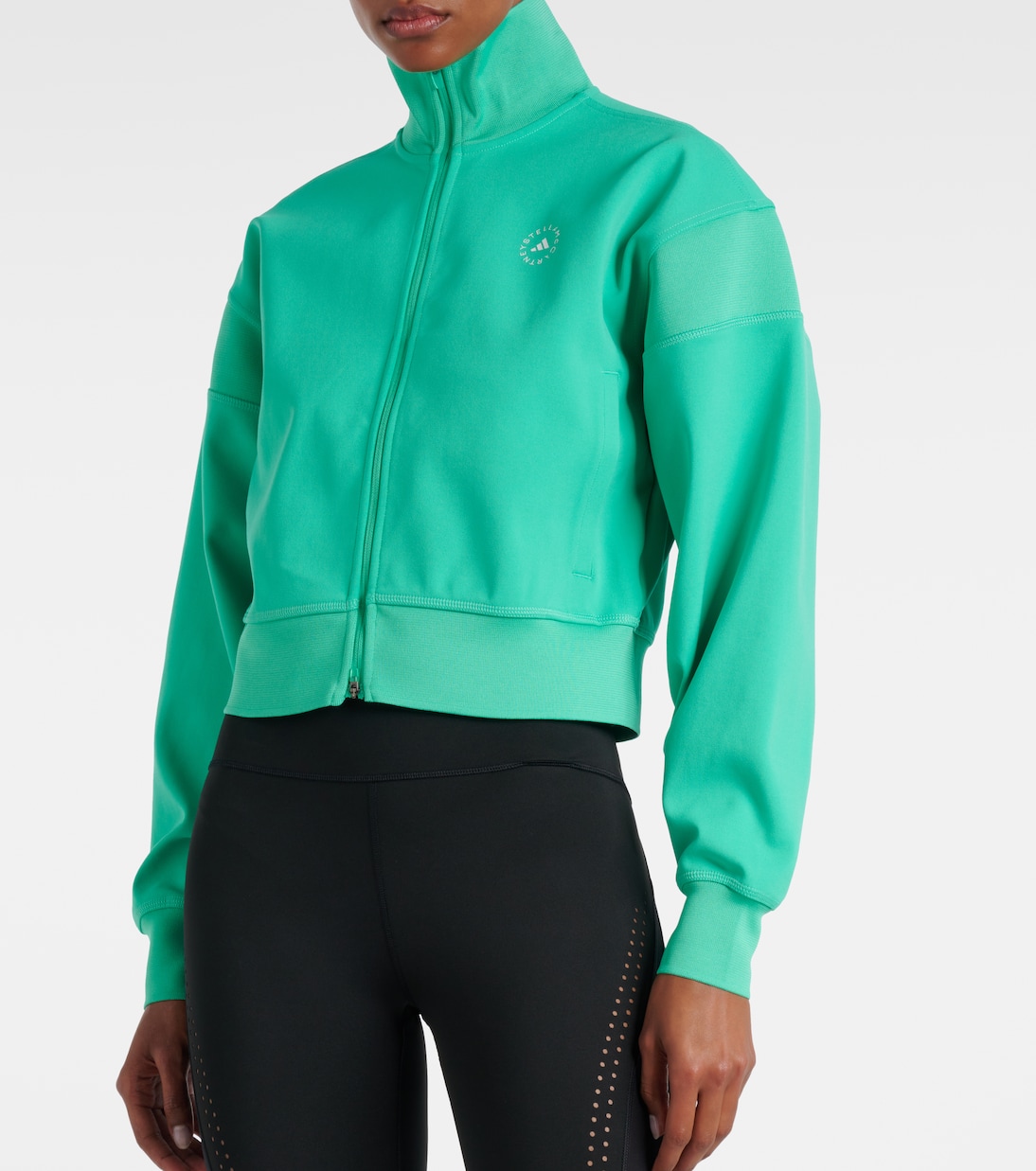 Veste raccourcie à logo | Adidas by Stella McCartney