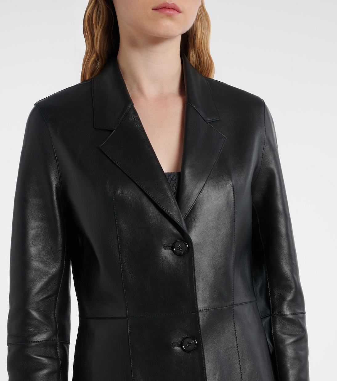 Manteau en cuir | Toteme