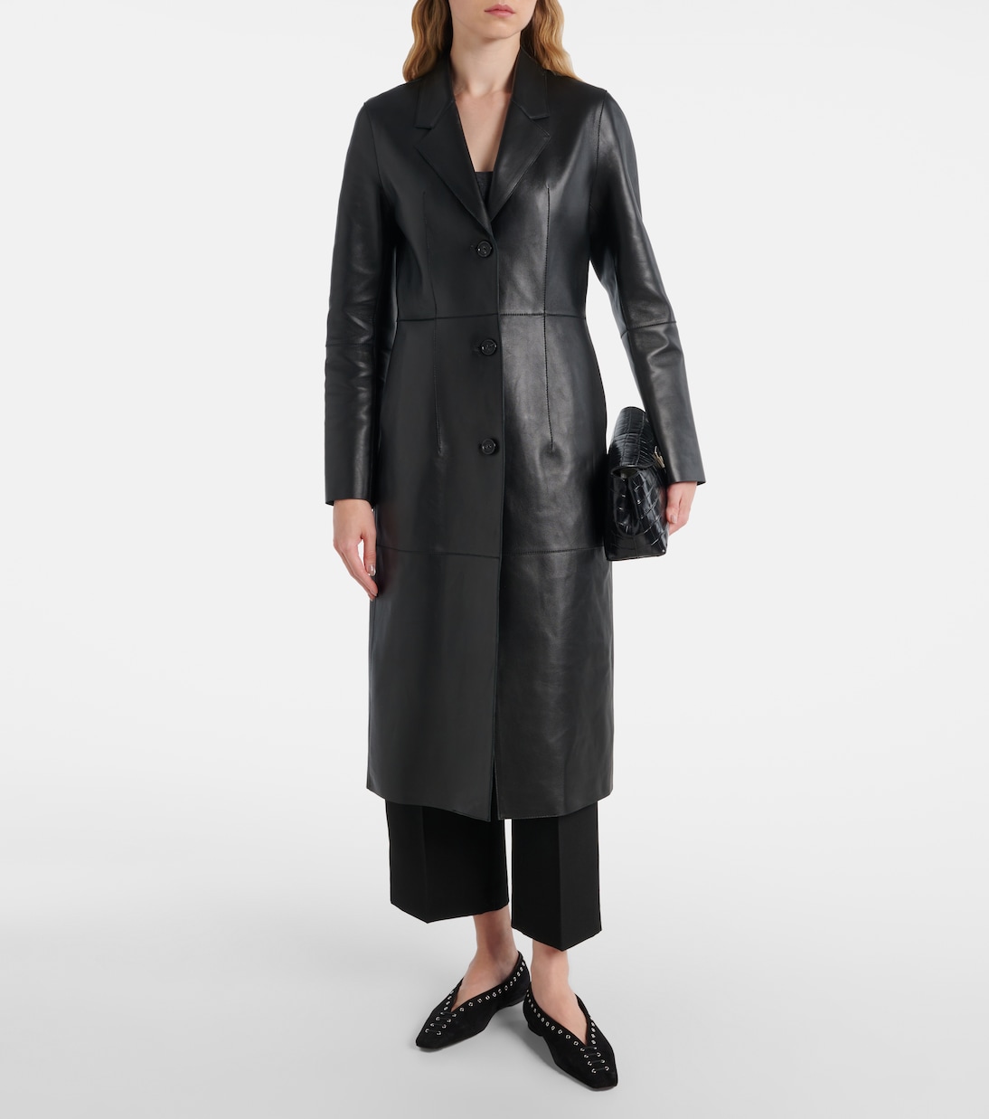 Manteau en cuir | Toteme