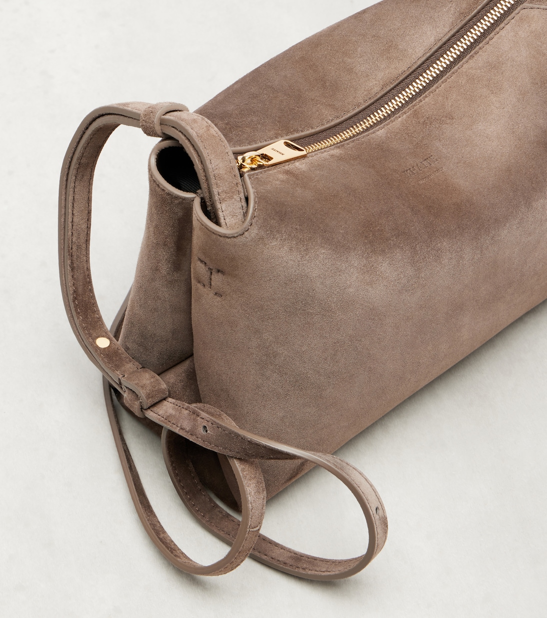 Lina suede crossbody bag | Khaite