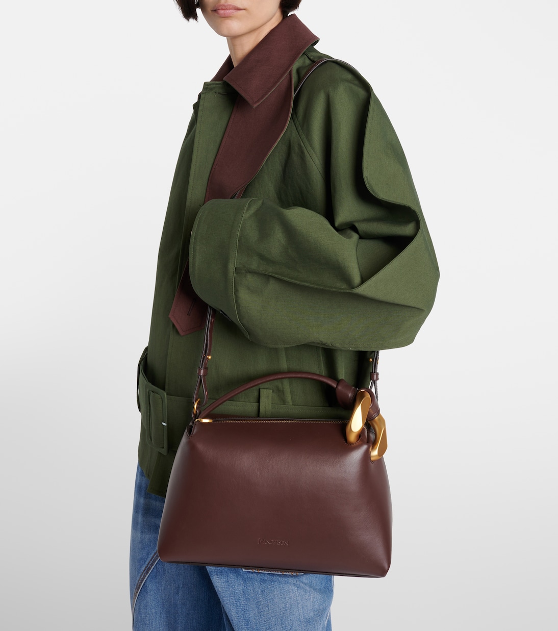 Borsa JWA Corner in pelle | JW Anderson