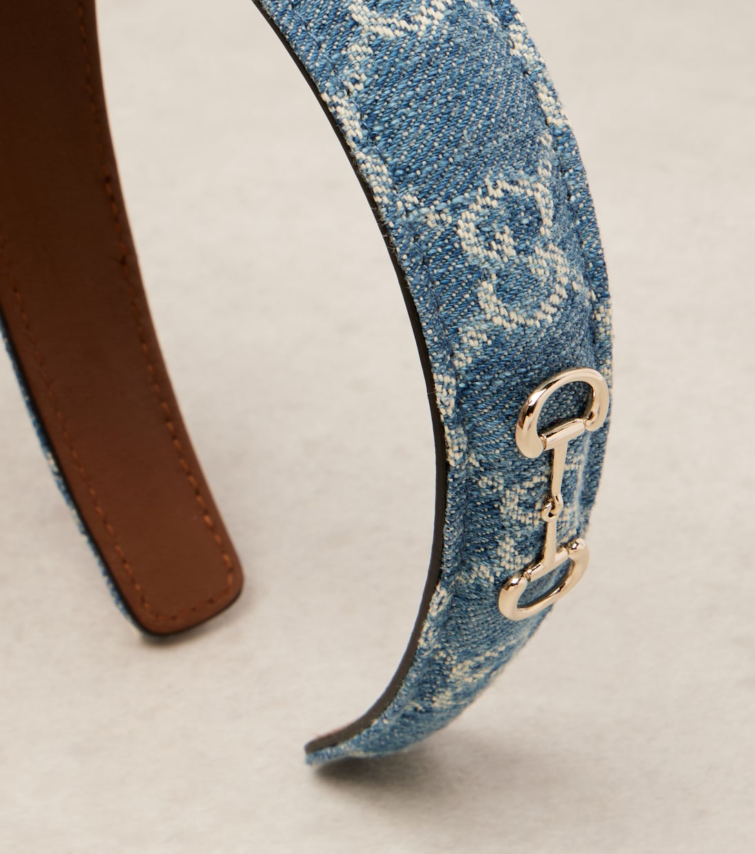 Haarband GG aus Denim | Gucci