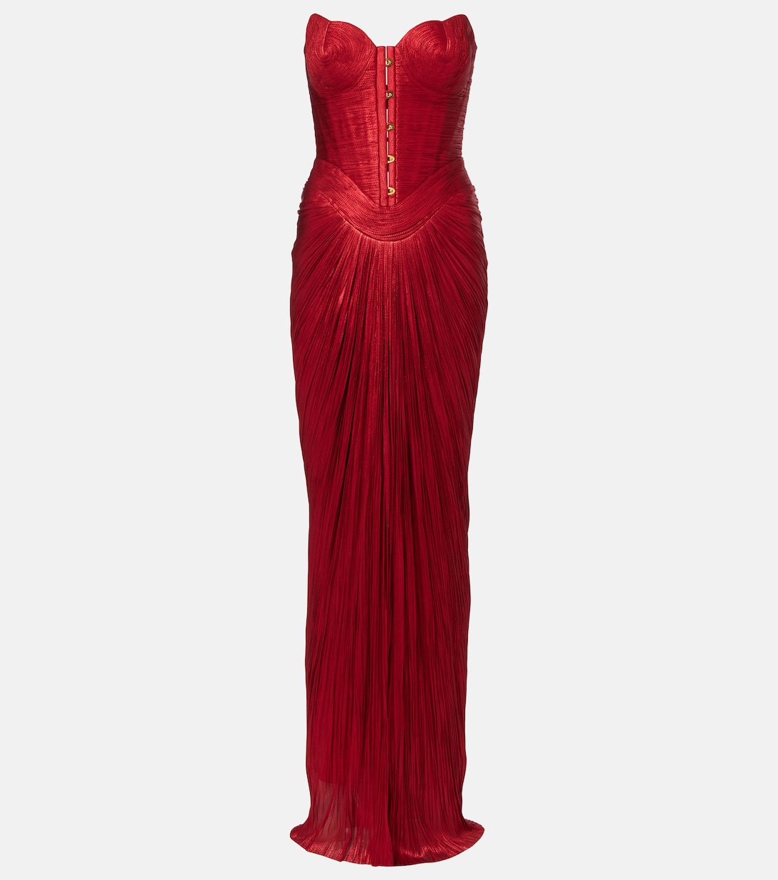 Kiera silk tulle corset gown | Maria Lucia Hohan
