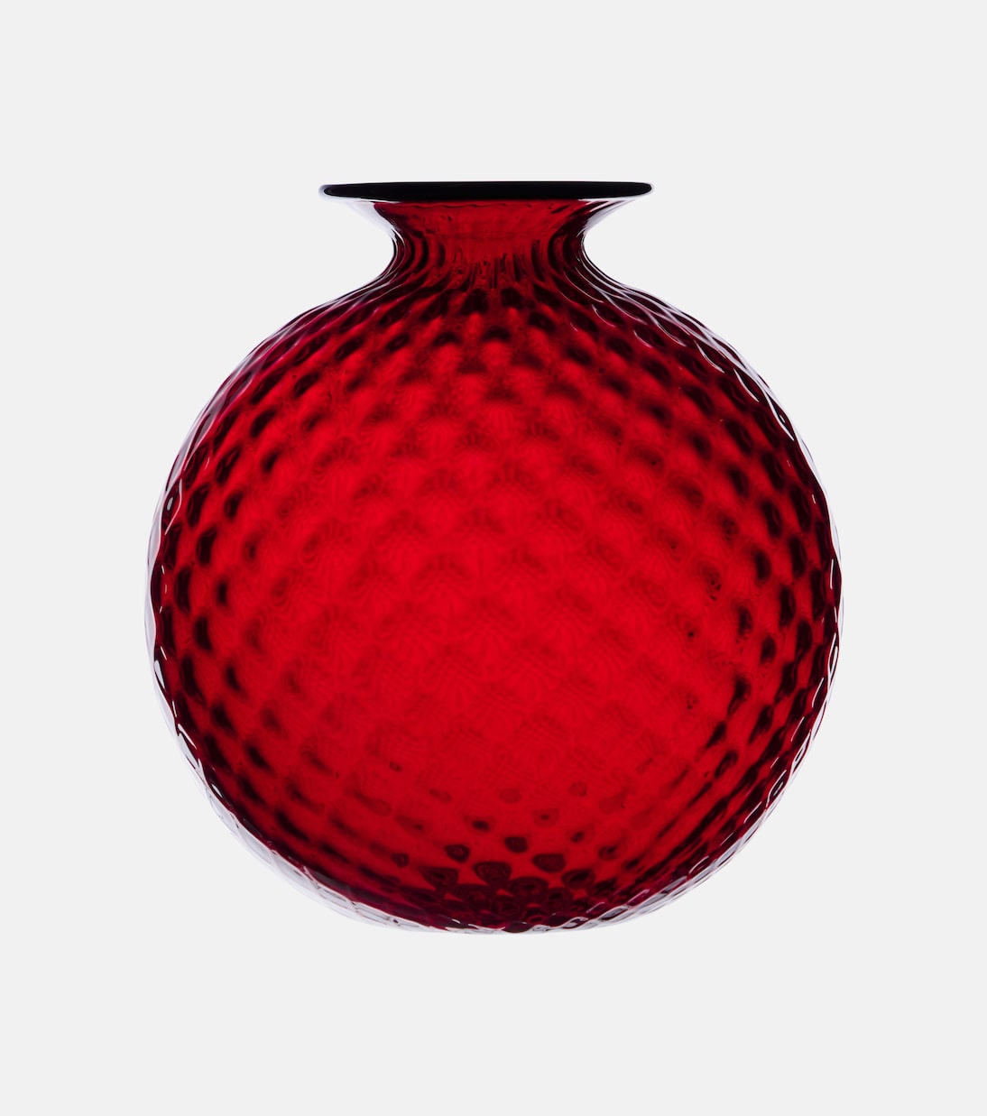 Vaso Monofiori Balloton in vetro di Murano | Venini