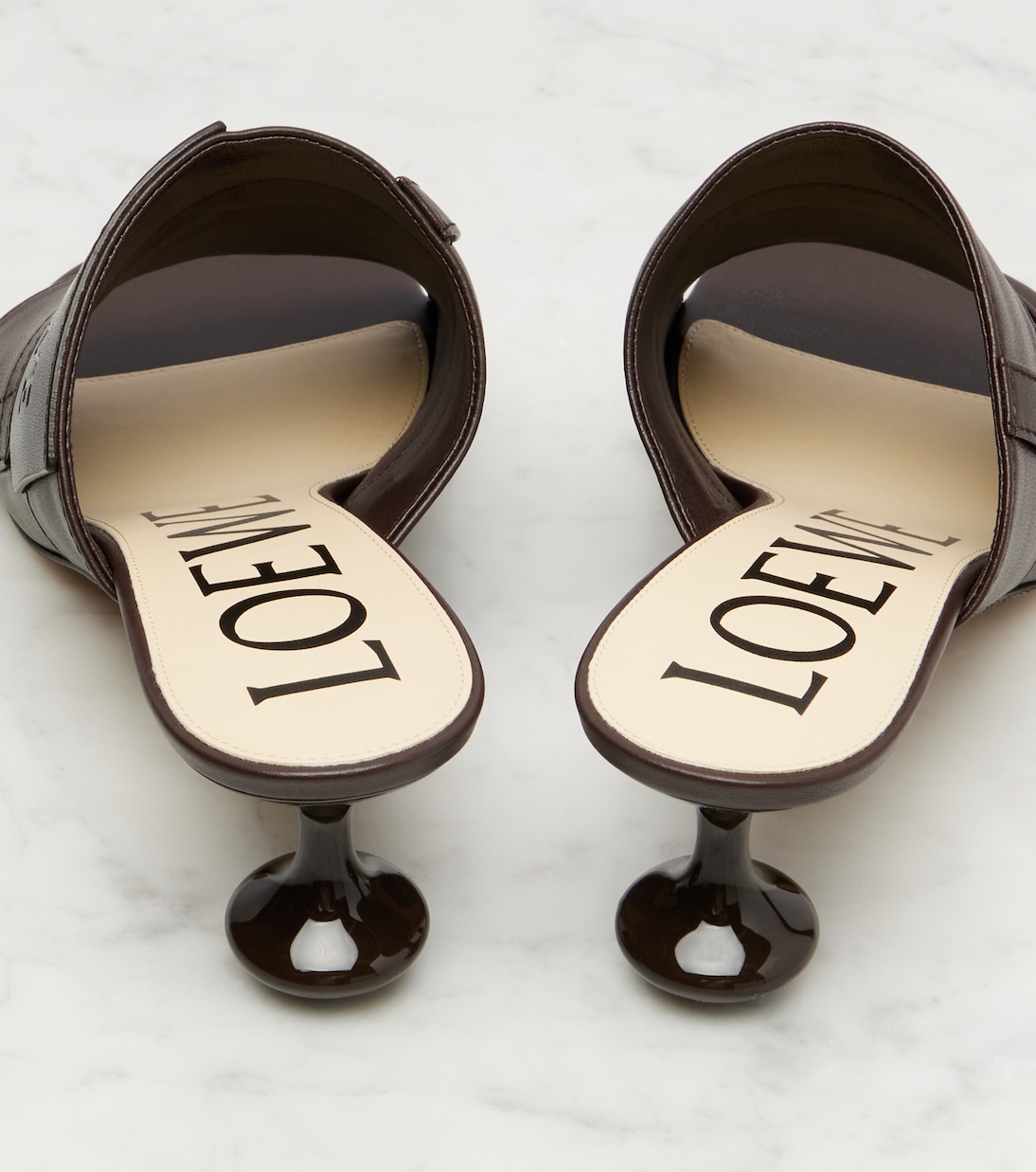 Mules Toy Panta 45 en cuir | Loewe