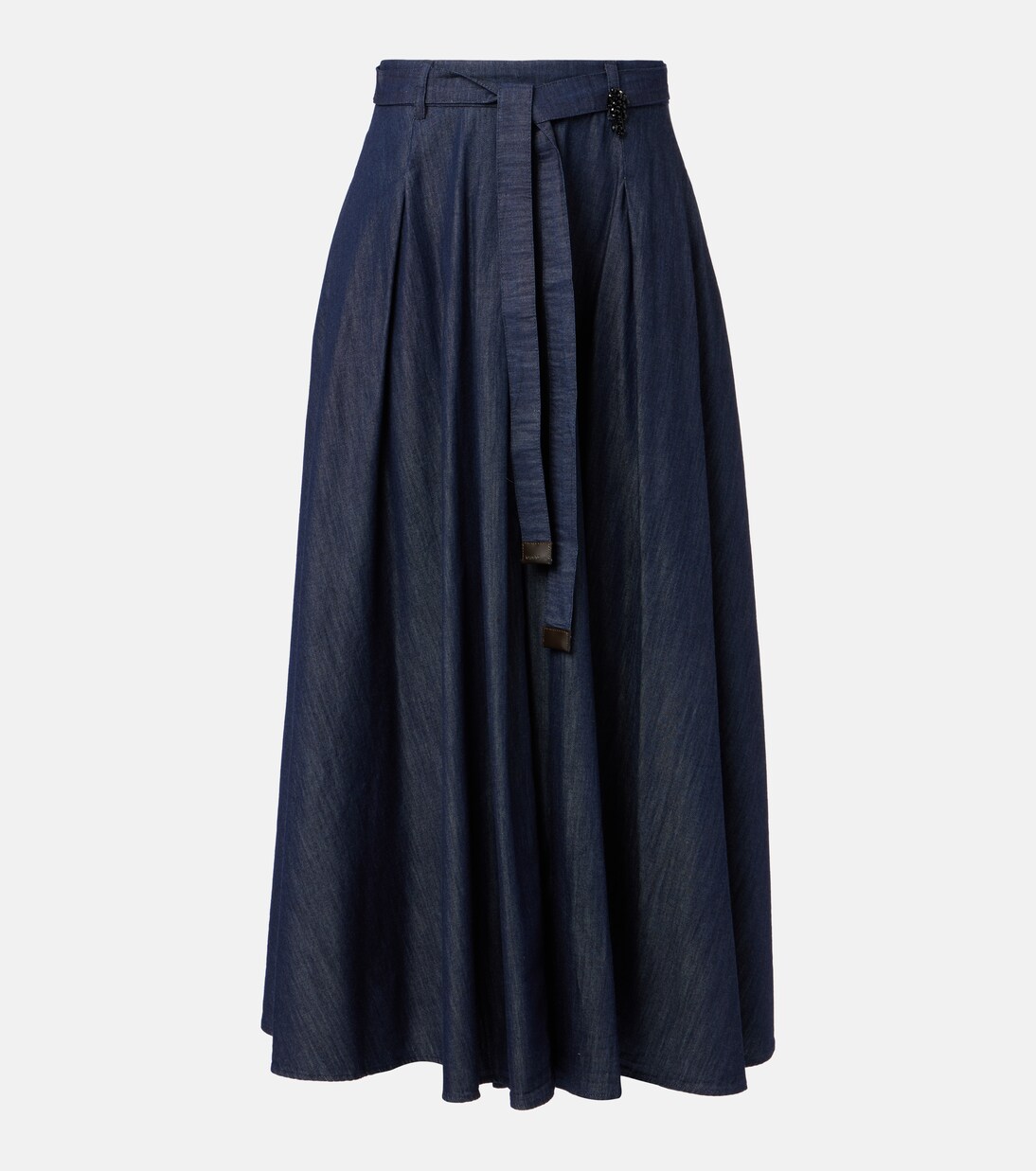 Maxirock Amanda aus Chambray | 'S Max Mara