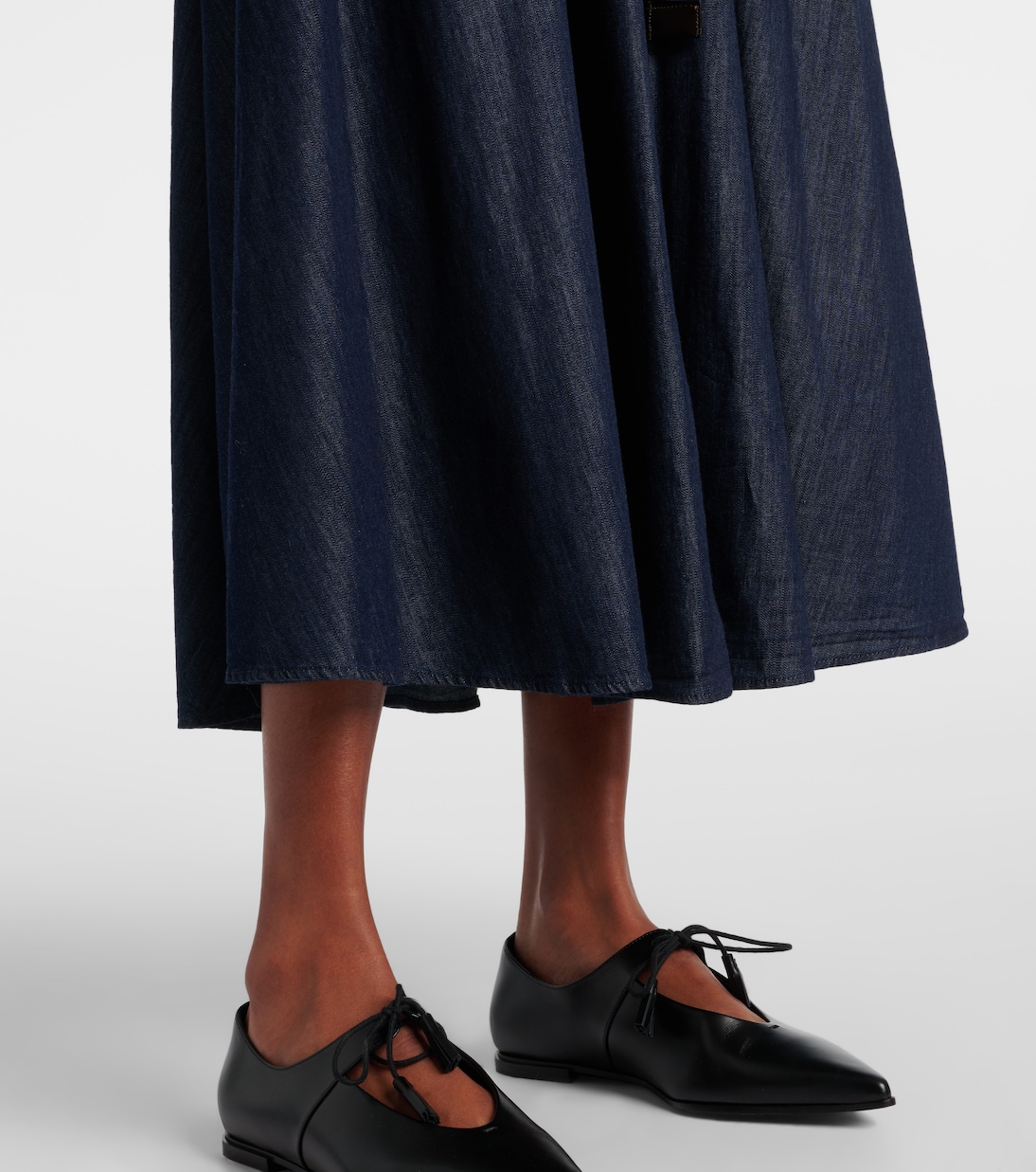 Maxirock Amanda aus Chambray | 'S Max Mara