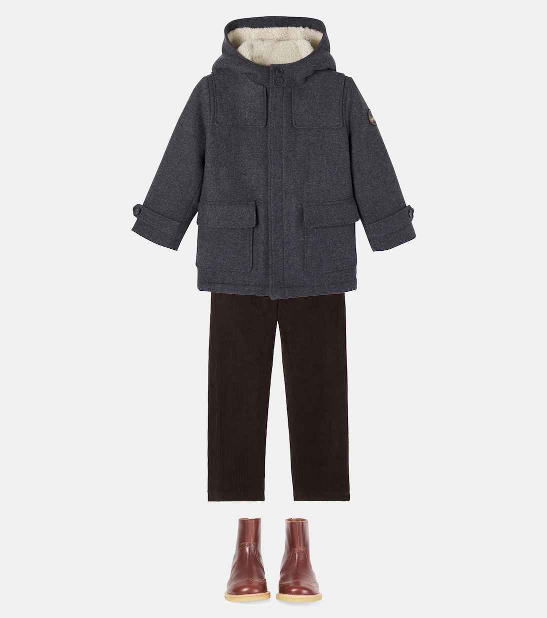 Julien wool-blend coat | Bonpoint