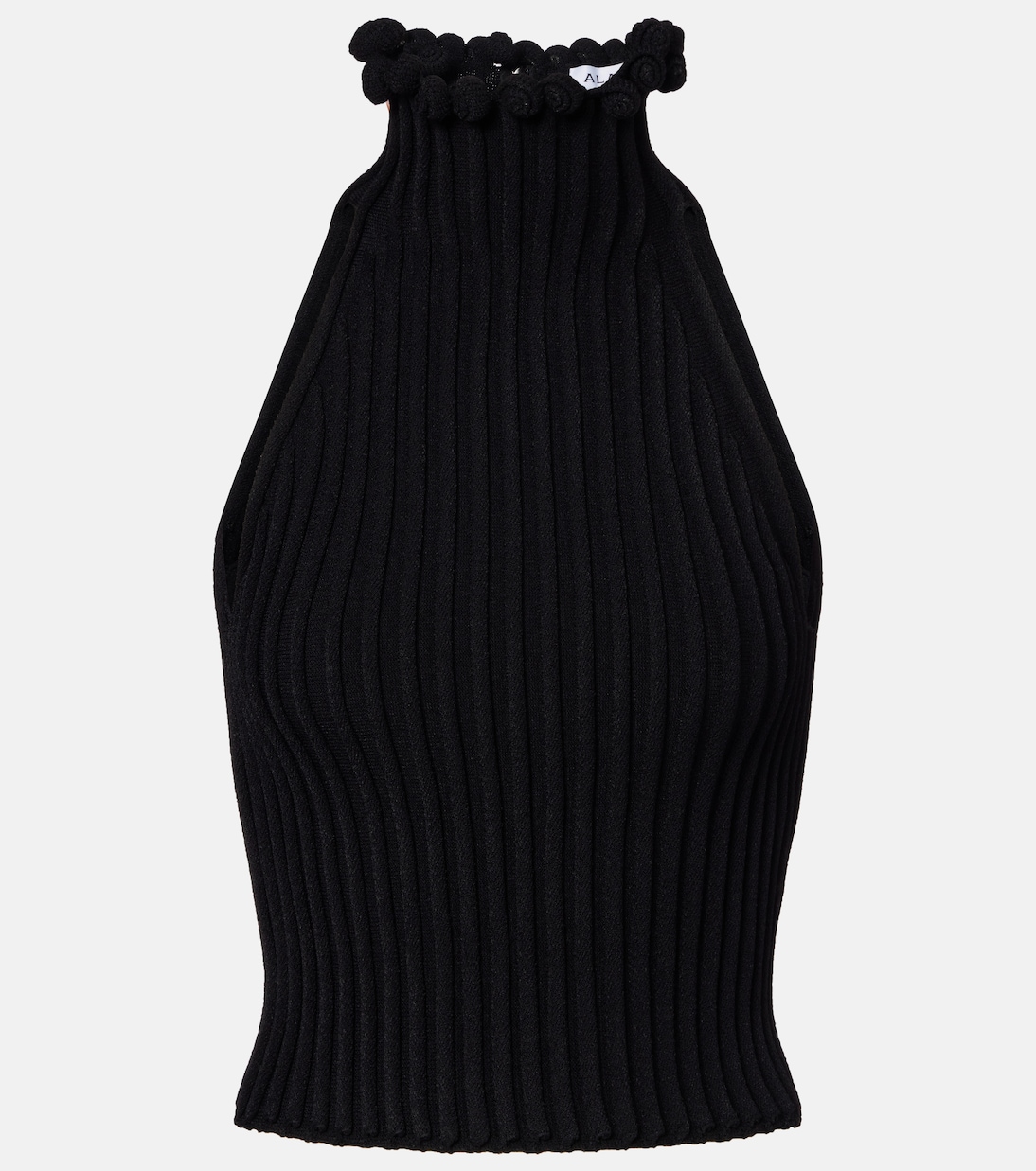Ribbed-knit turtleneck top | Alaïa