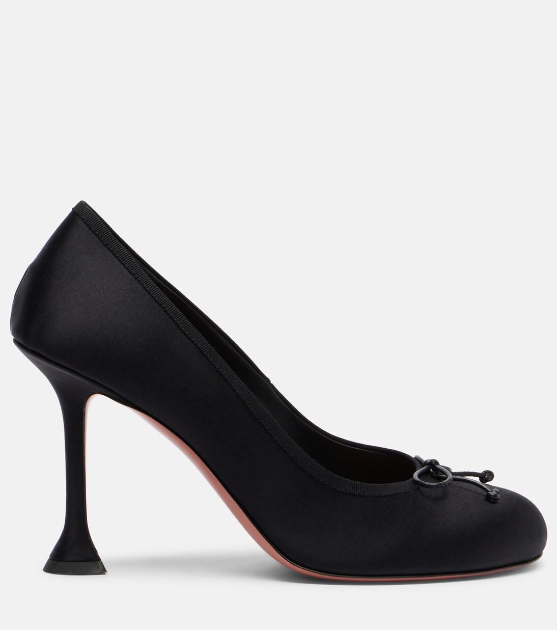 Lila 95 satin pumps | Amina Muaddi