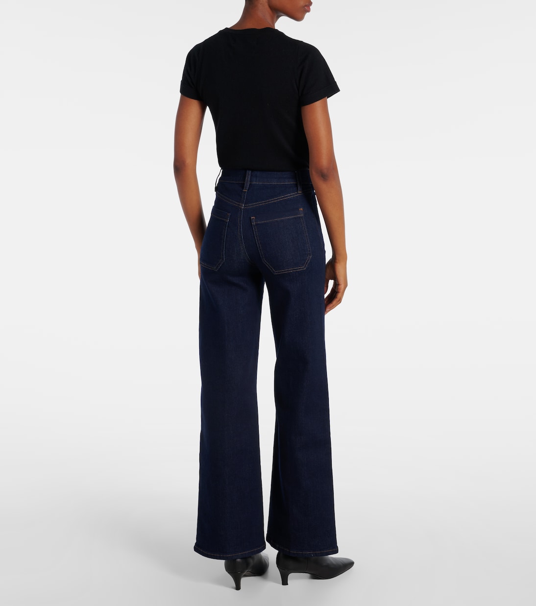 Le Slim Palazzo wide-leg jeans | Frame