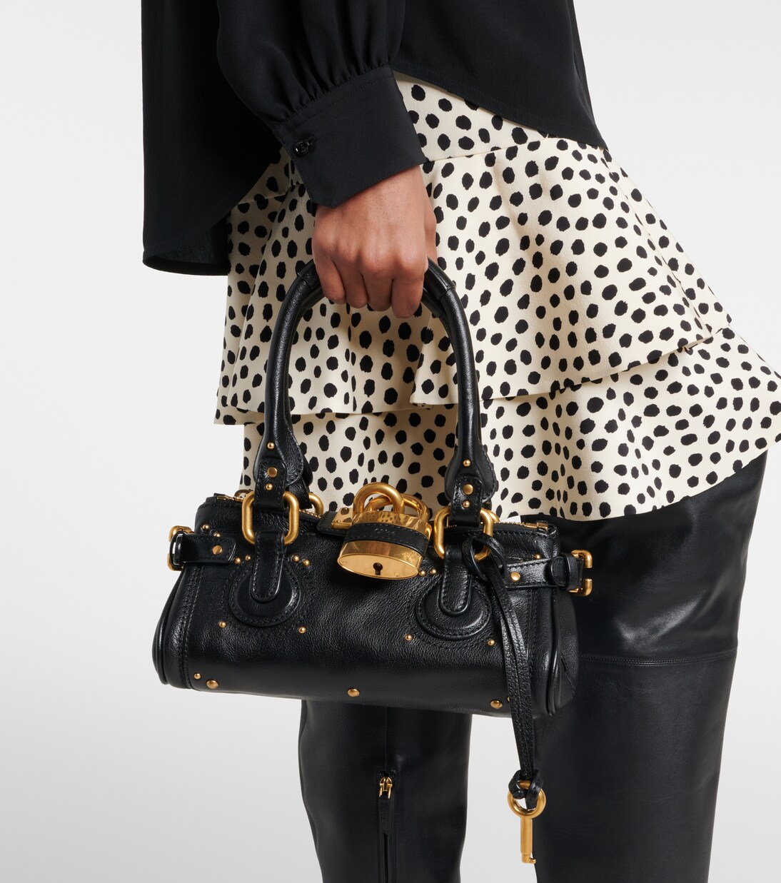 Paddington Small leather shoulder bag | Chloé