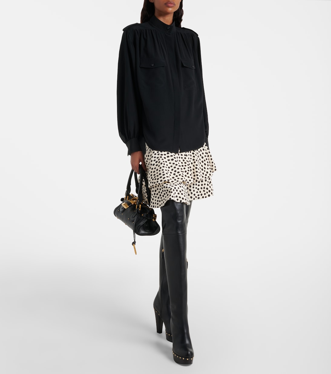 Paddington Small leather shoulder bag | Chloé