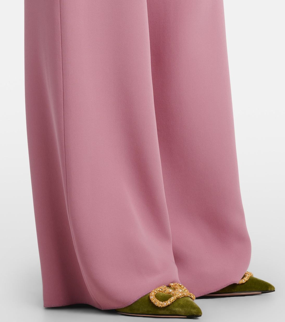 Cady Couture wide-leg pants | Valentino