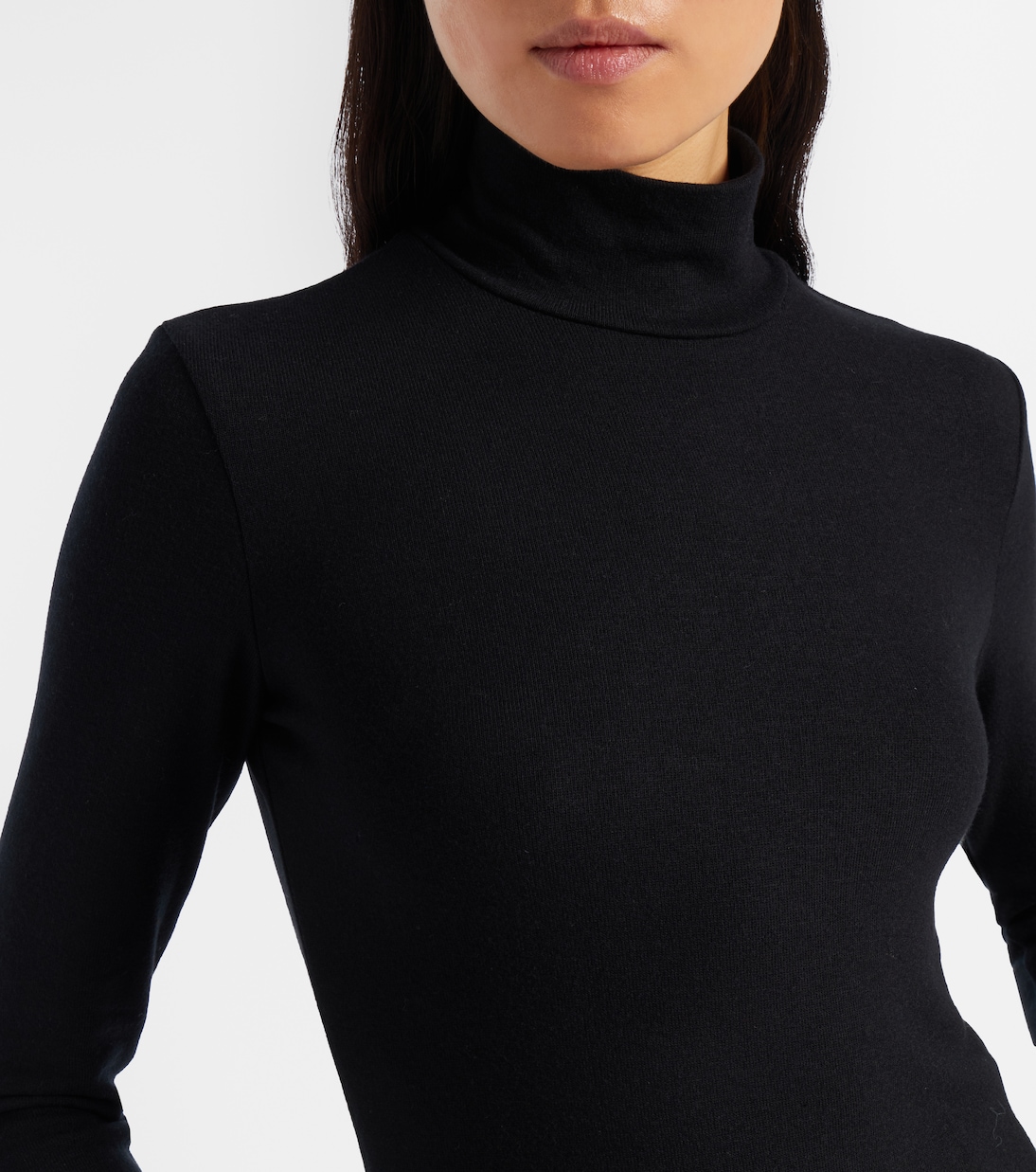 Lauren turtleneck jersey top | Leset