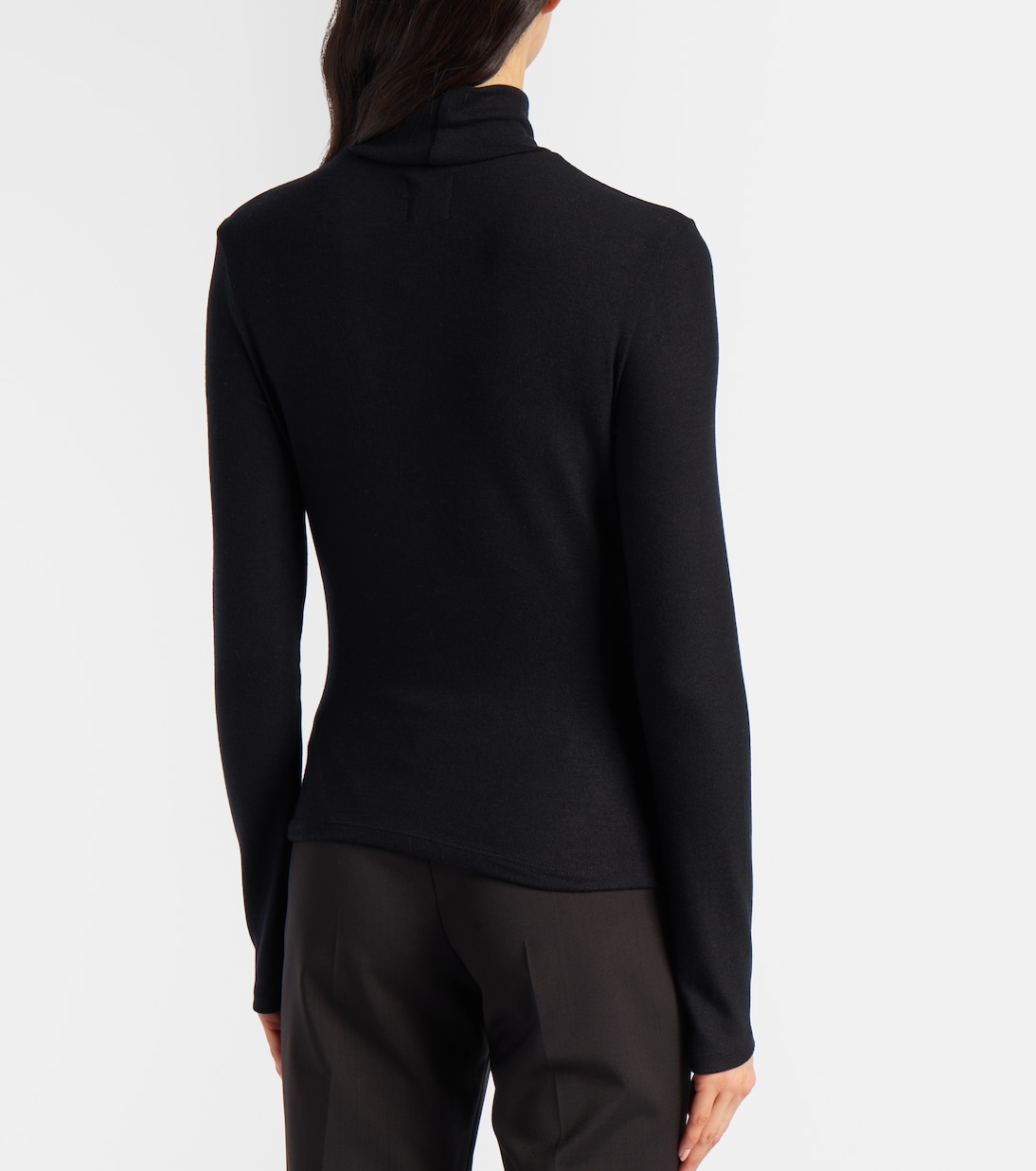 Lauren turtleneck jersey top | Leset