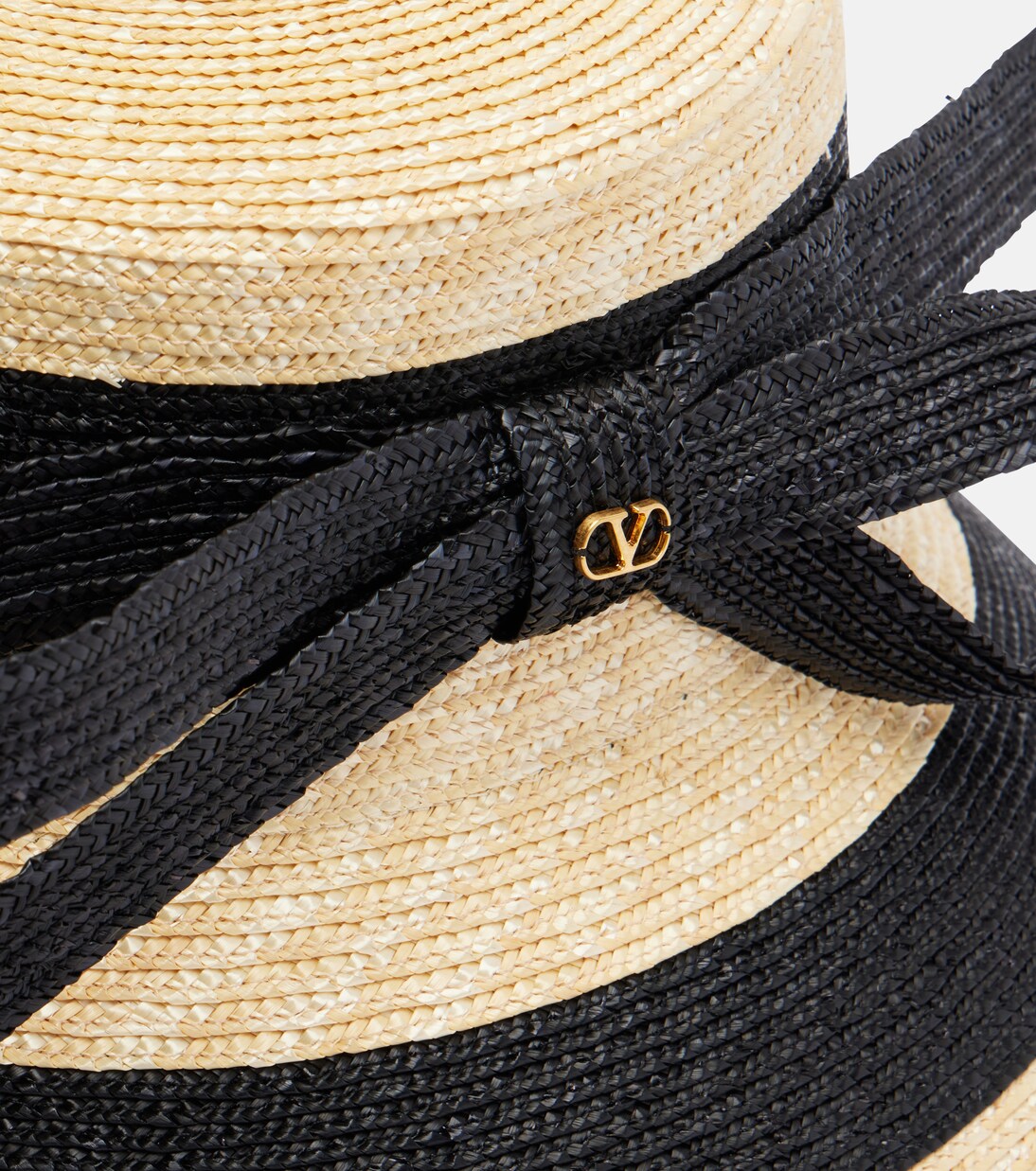 Straw bucket hat | Valentino