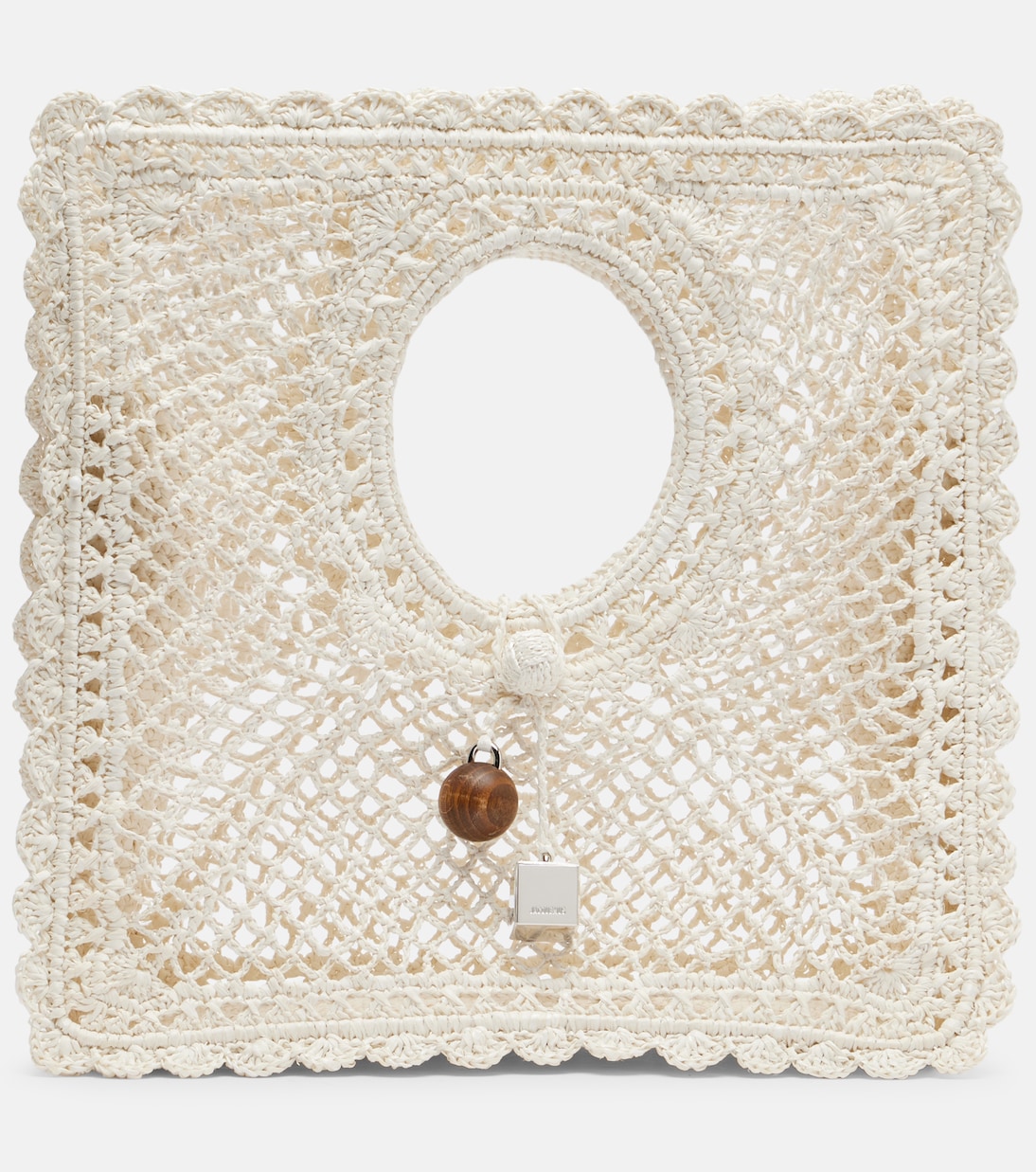 Spiaggia Small lace tote bag | Jacquemus