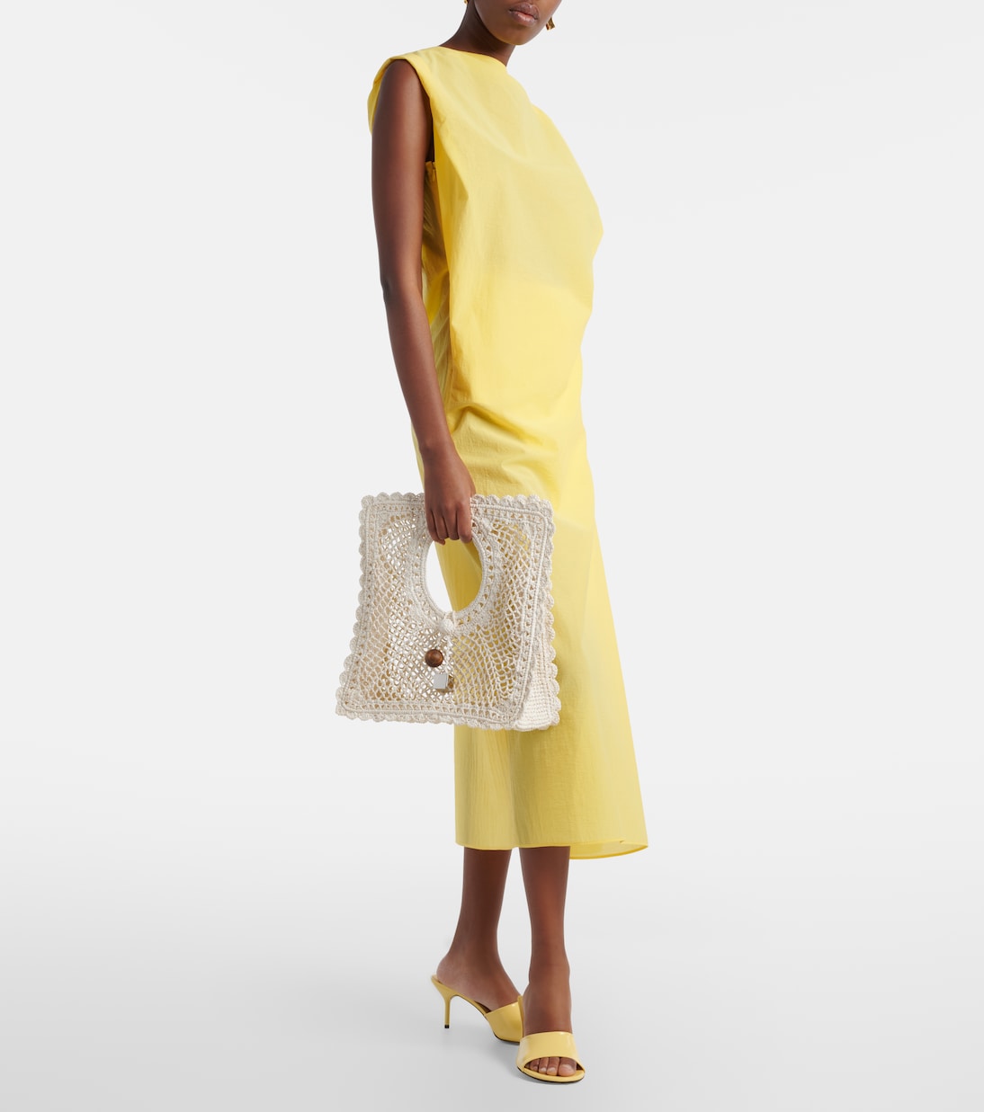 Spiaggia Small lace tote bag | Jacquemus
