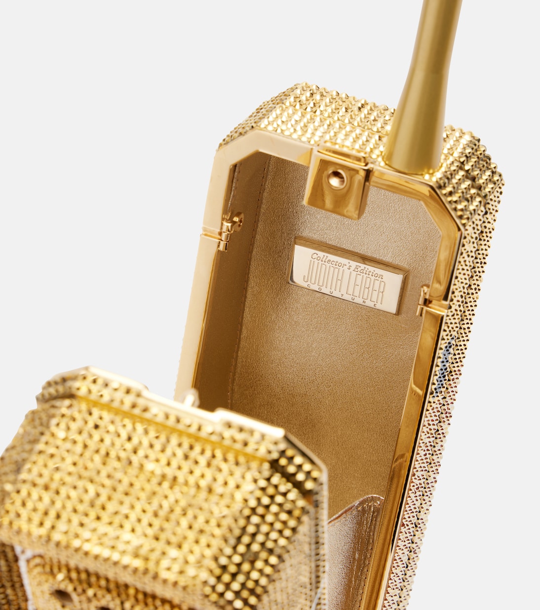 Brick Phone Small embellished clutch | Judith Leiber Couture