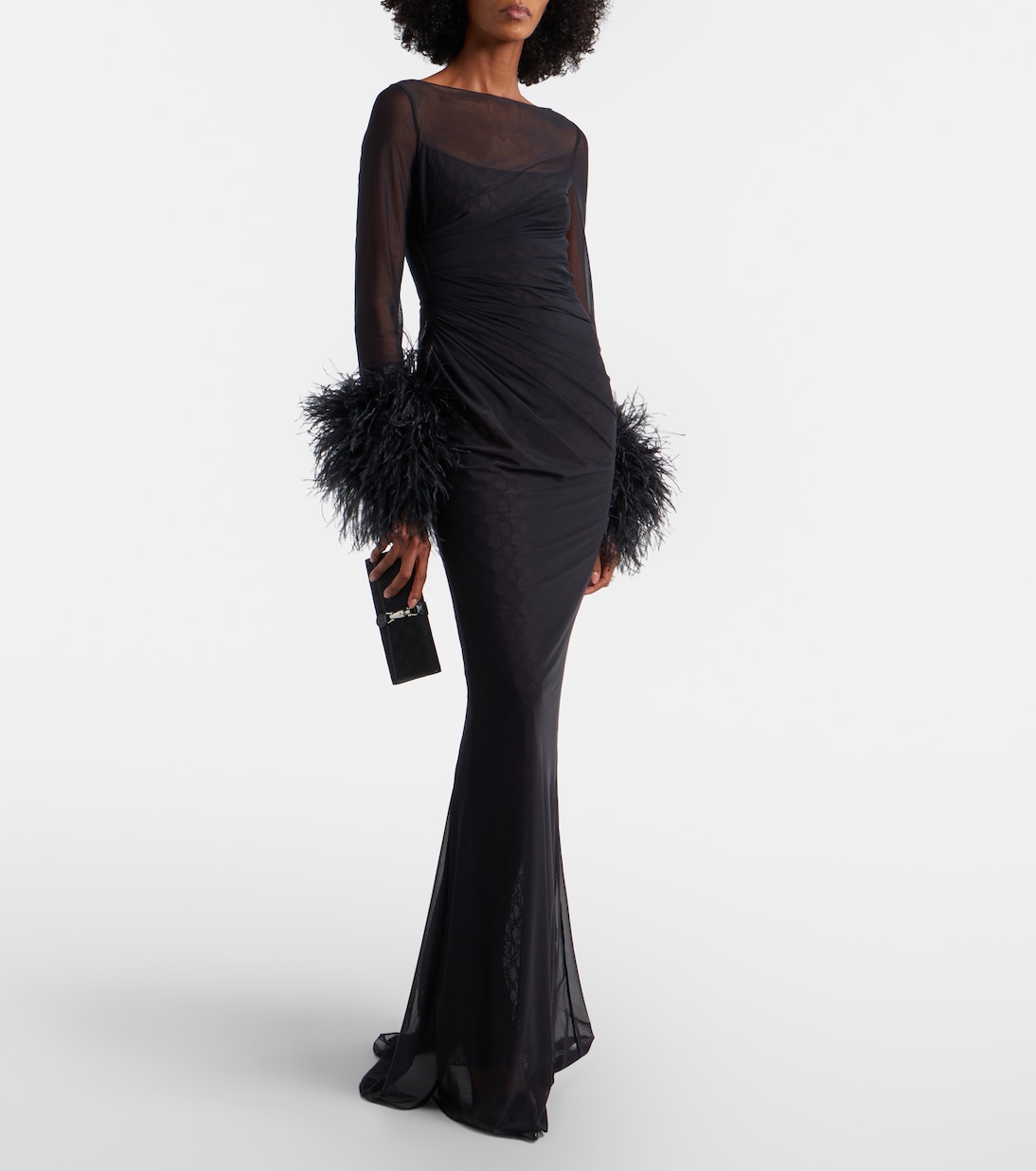 Gucci Jackie GG Canvas wallet on chain | Gucci