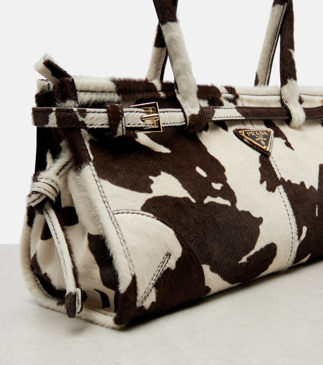 Prada Bonnie Medium calf hair shoulder bag | Prada