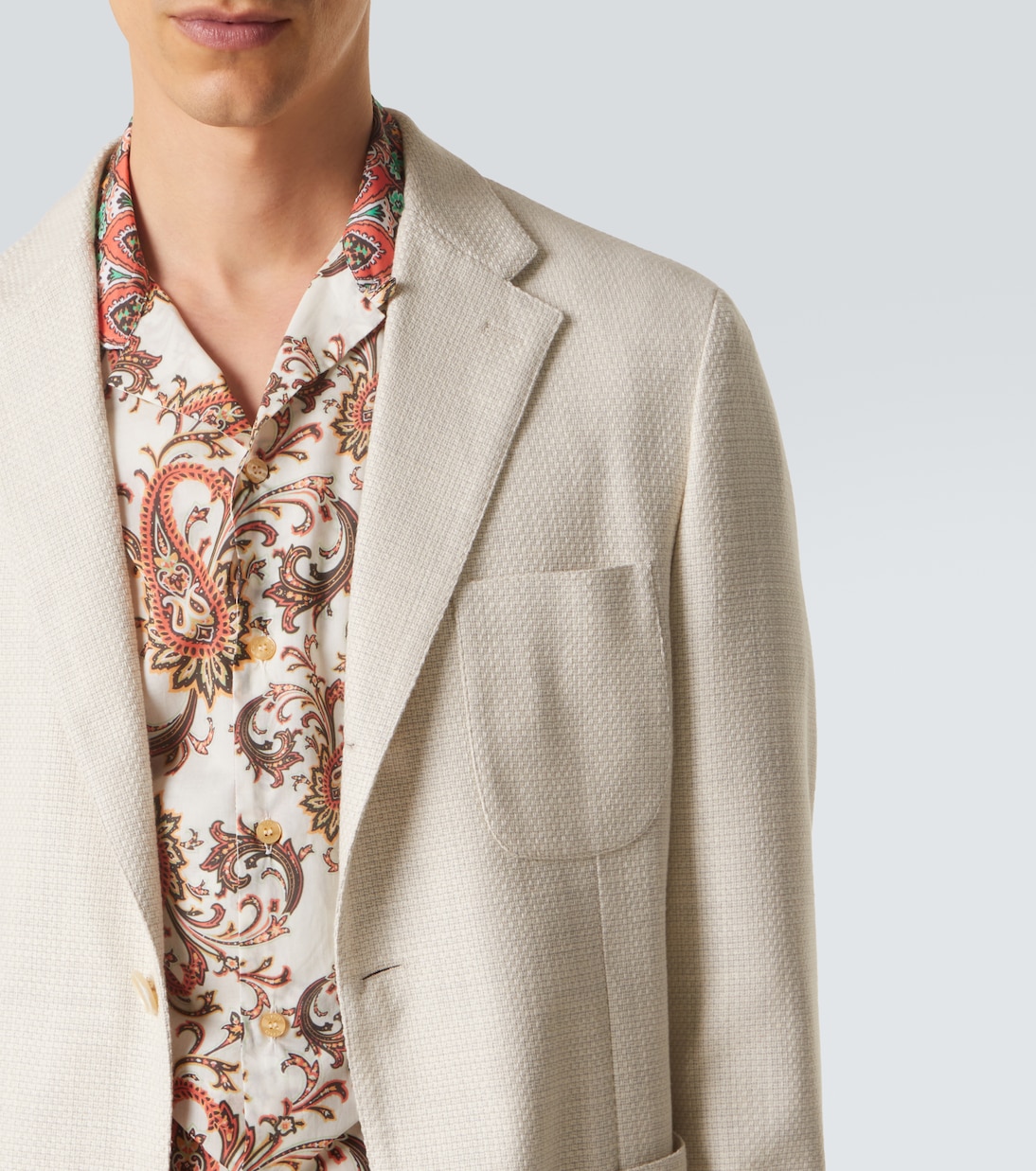 Cotton and wool blazer | Etro