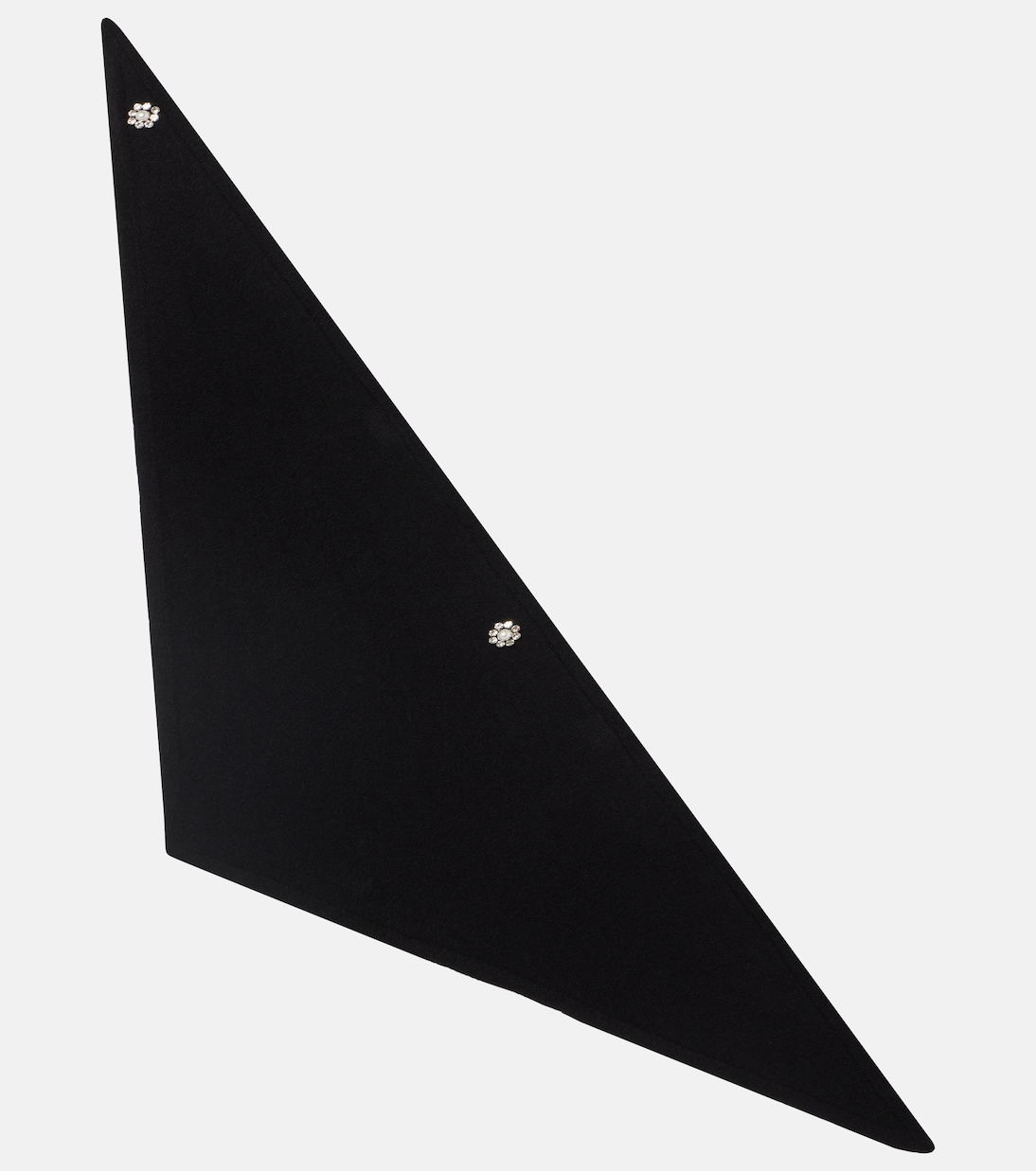 Embellished cashmere scarf | Simone Rocha