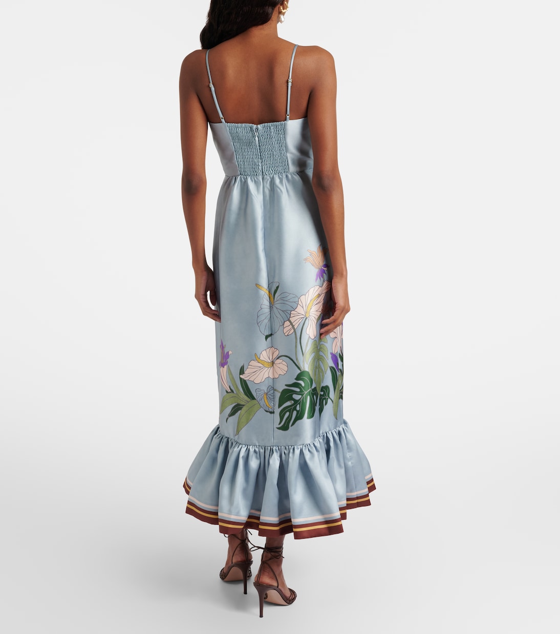 Alfie floral midi dress | Alémais