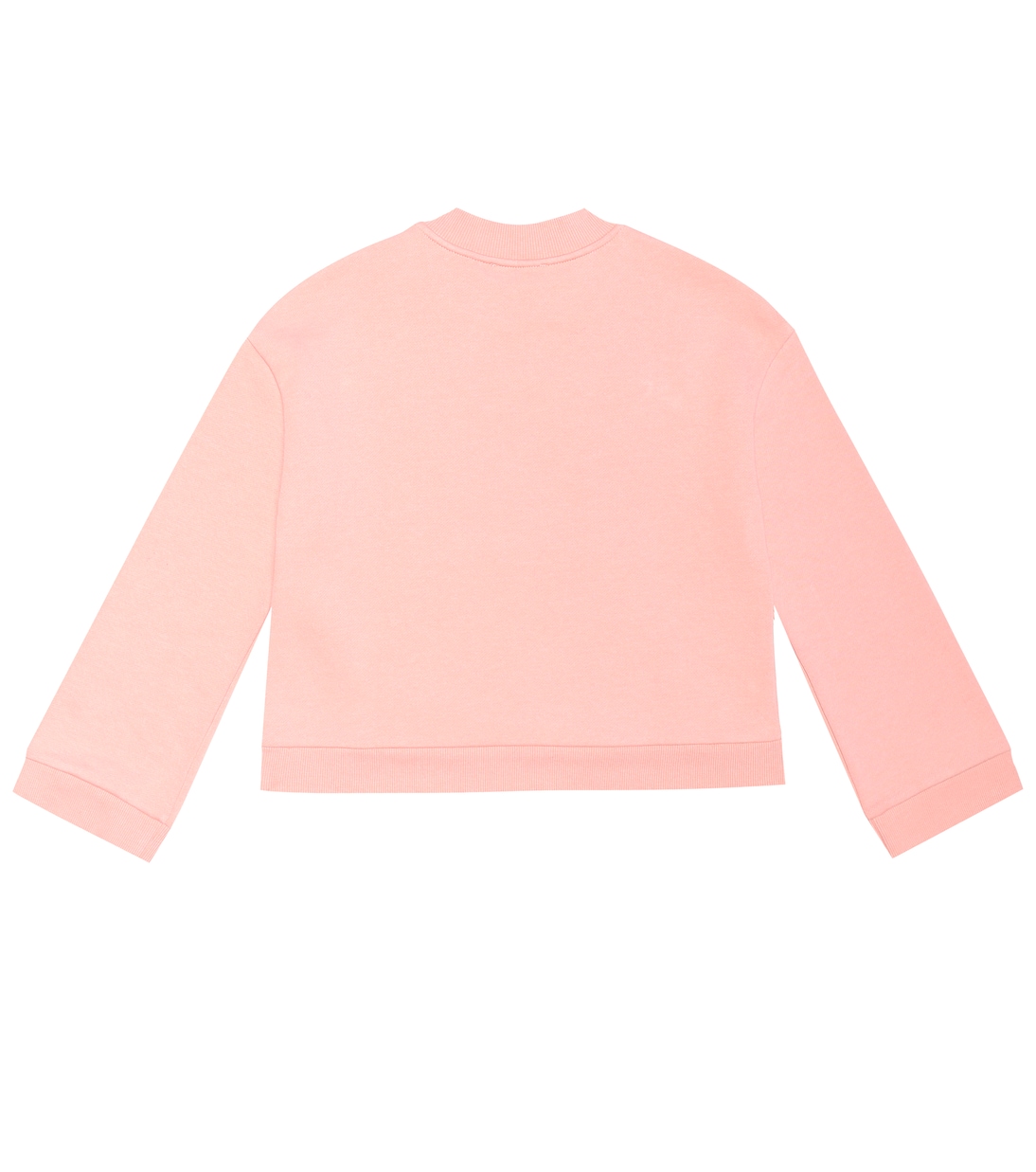 Logo cotton-blend sweatshirt | Emporio Armani Kids