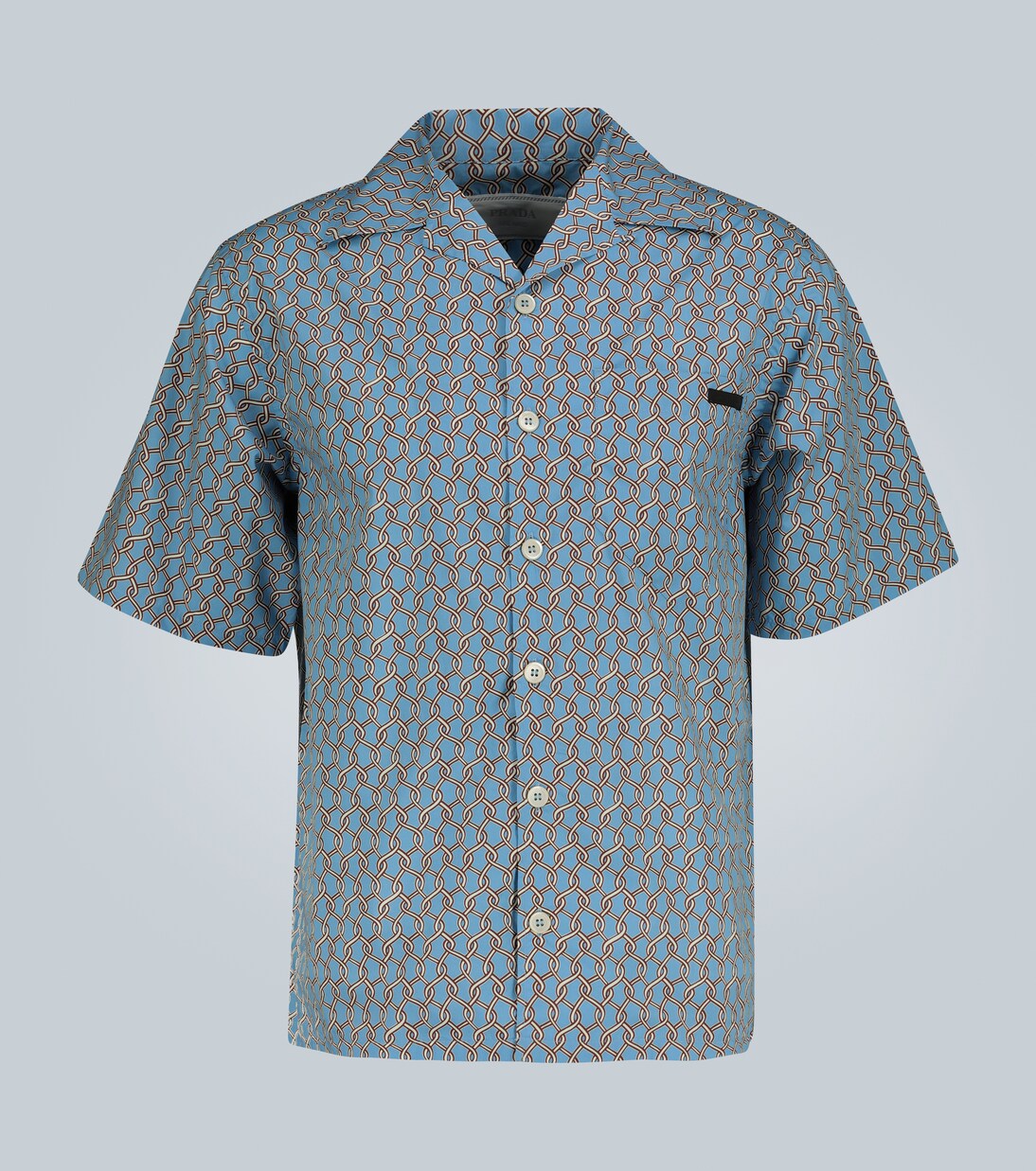 Camicia in popeline di cotone | Prada
