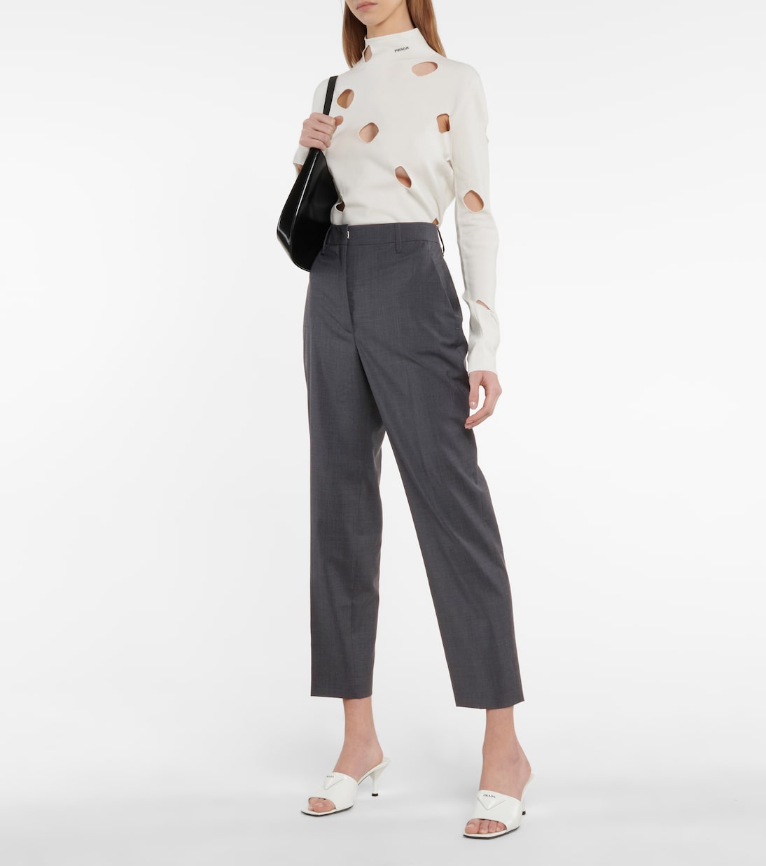 Lupetto con cut-out | Prada